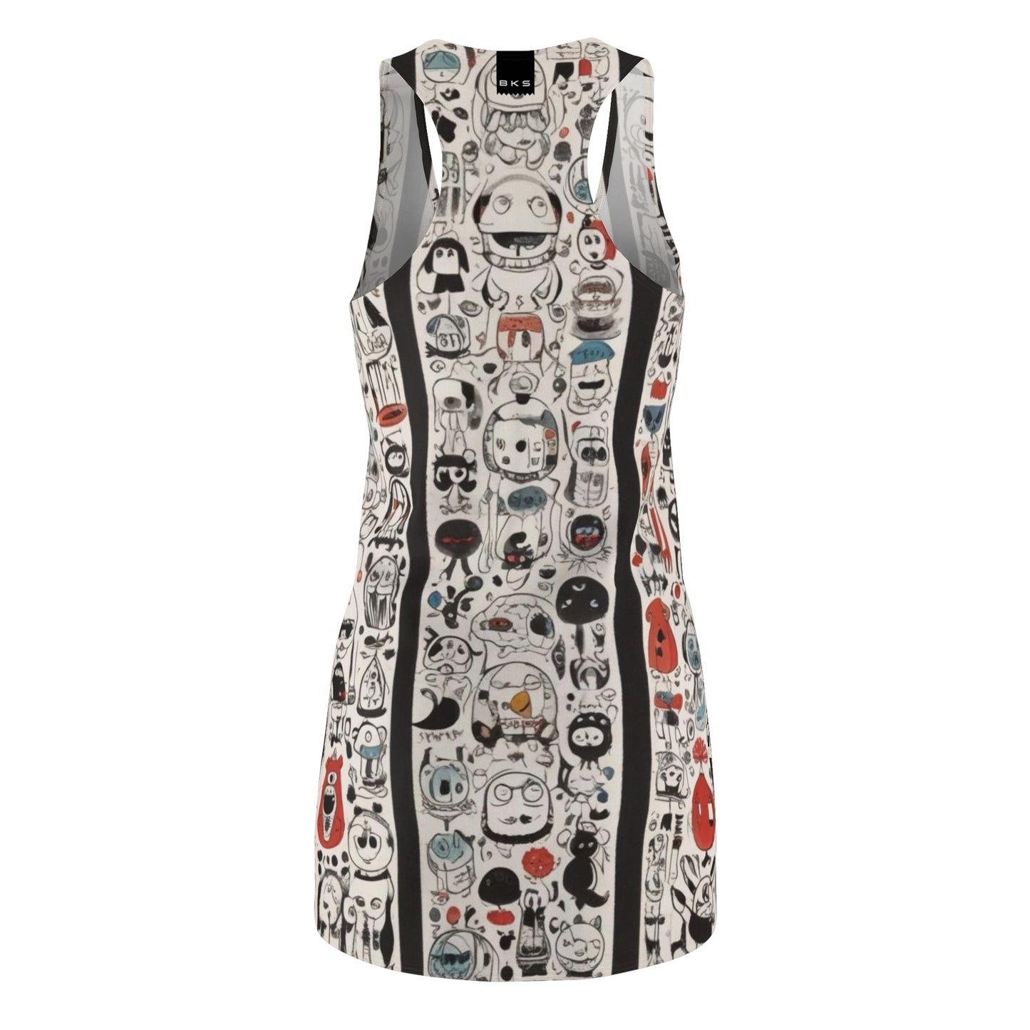 BKS Folklore Crew™ Racerback Dress Printify bakabo.club