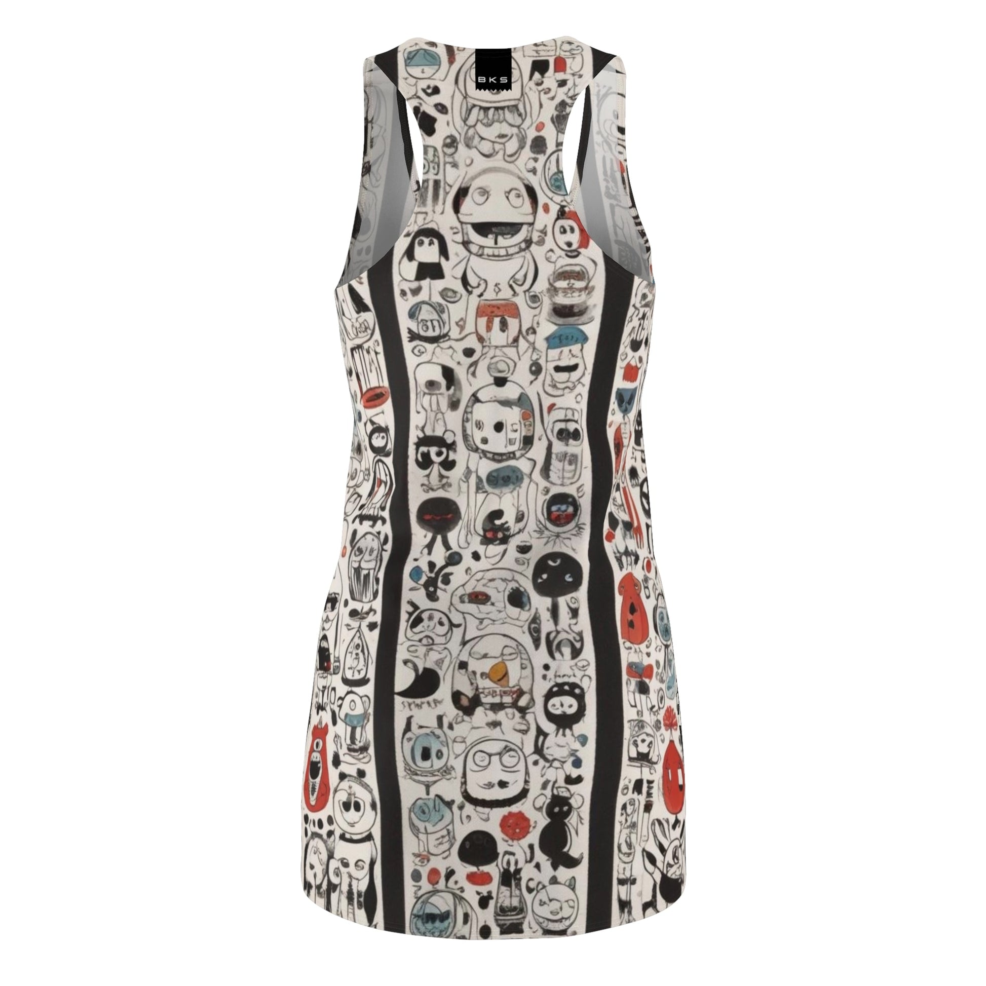 BKS Folklore Crew™ Racerback Dress Printify bakabo.club