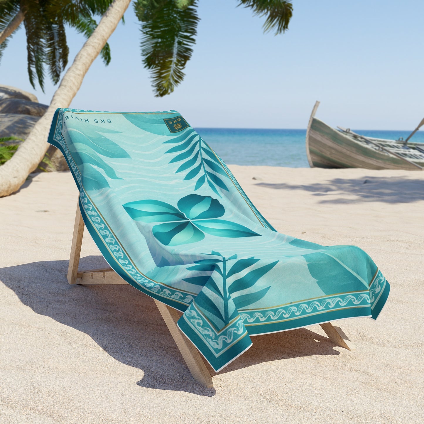 BKS Riviera Tide™ Beach Towel