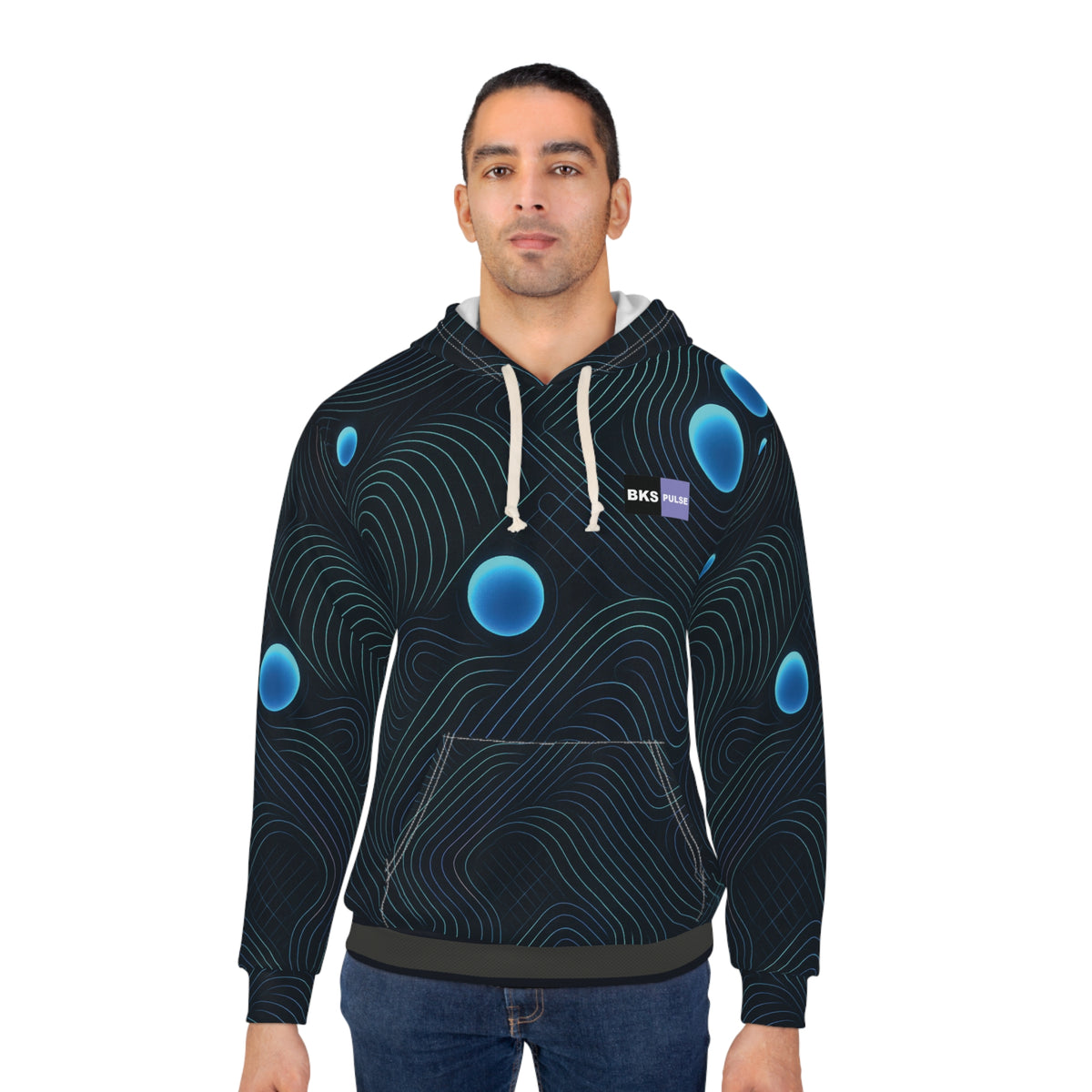 Pulse Swell™ Pullover Hoodie — pattern detail