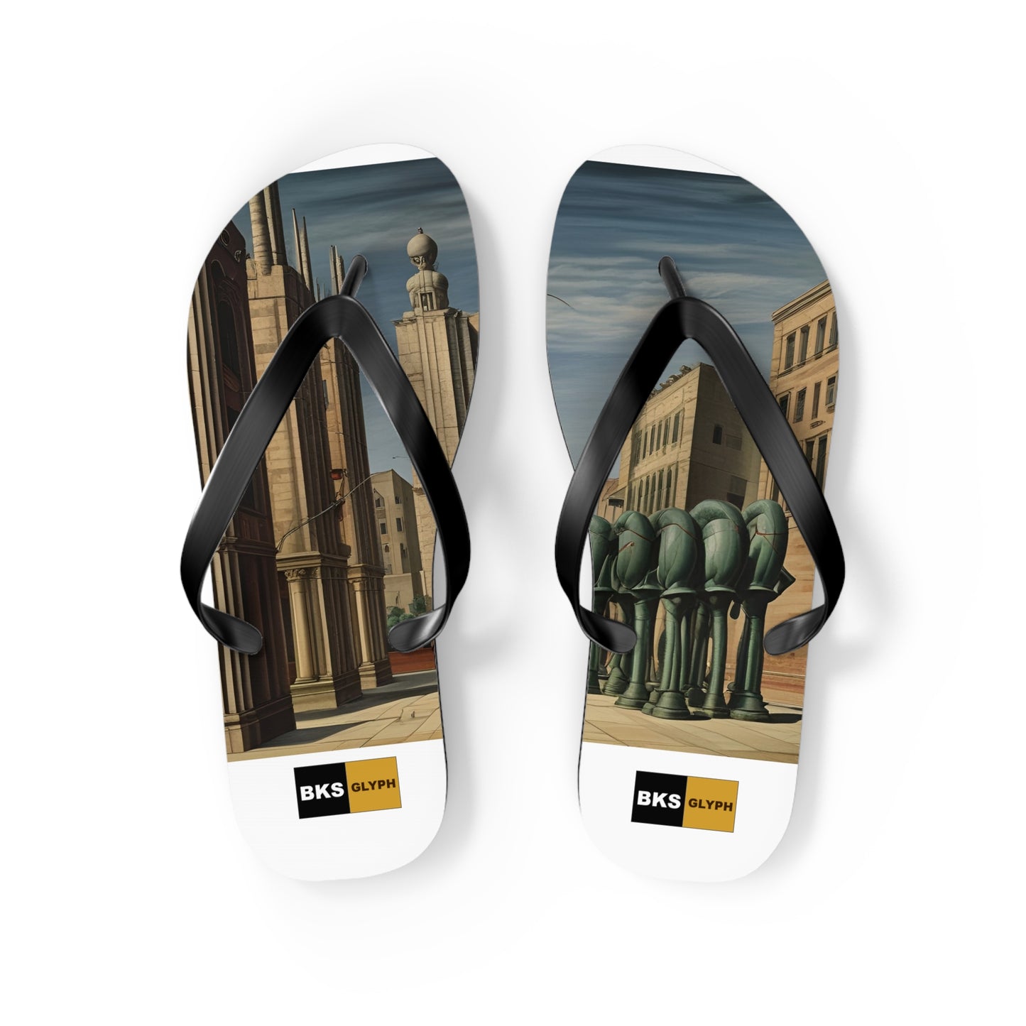 BKS Glyph Metaphysic™ Flip Flops