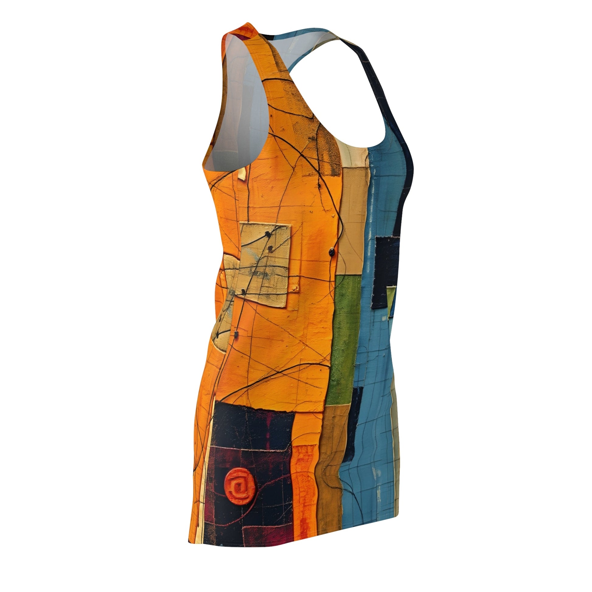 BKS Flag Patch™ Racerback Dress Printify bakabo.club