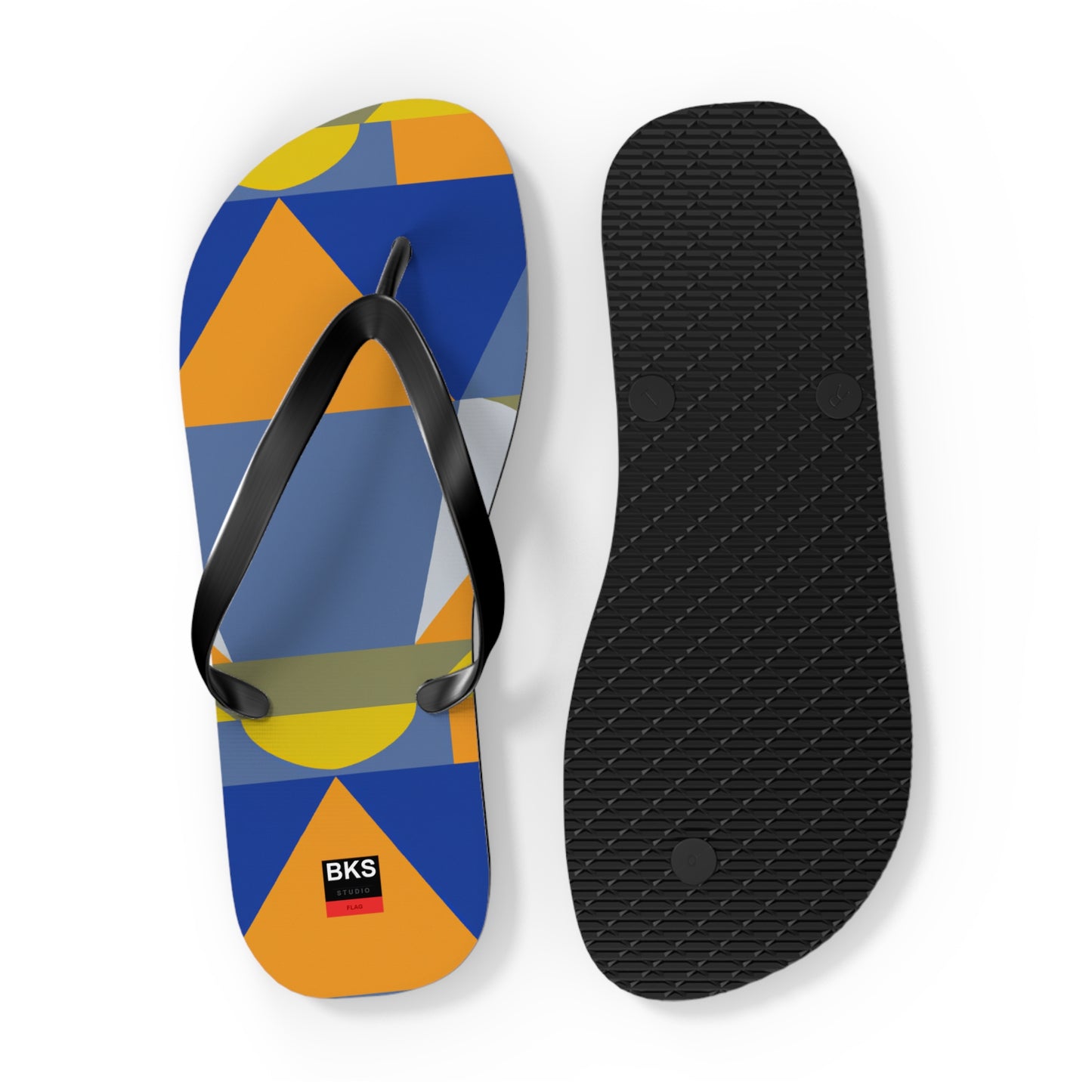 BKS Flag Colorblock Blue™ Flip Flops