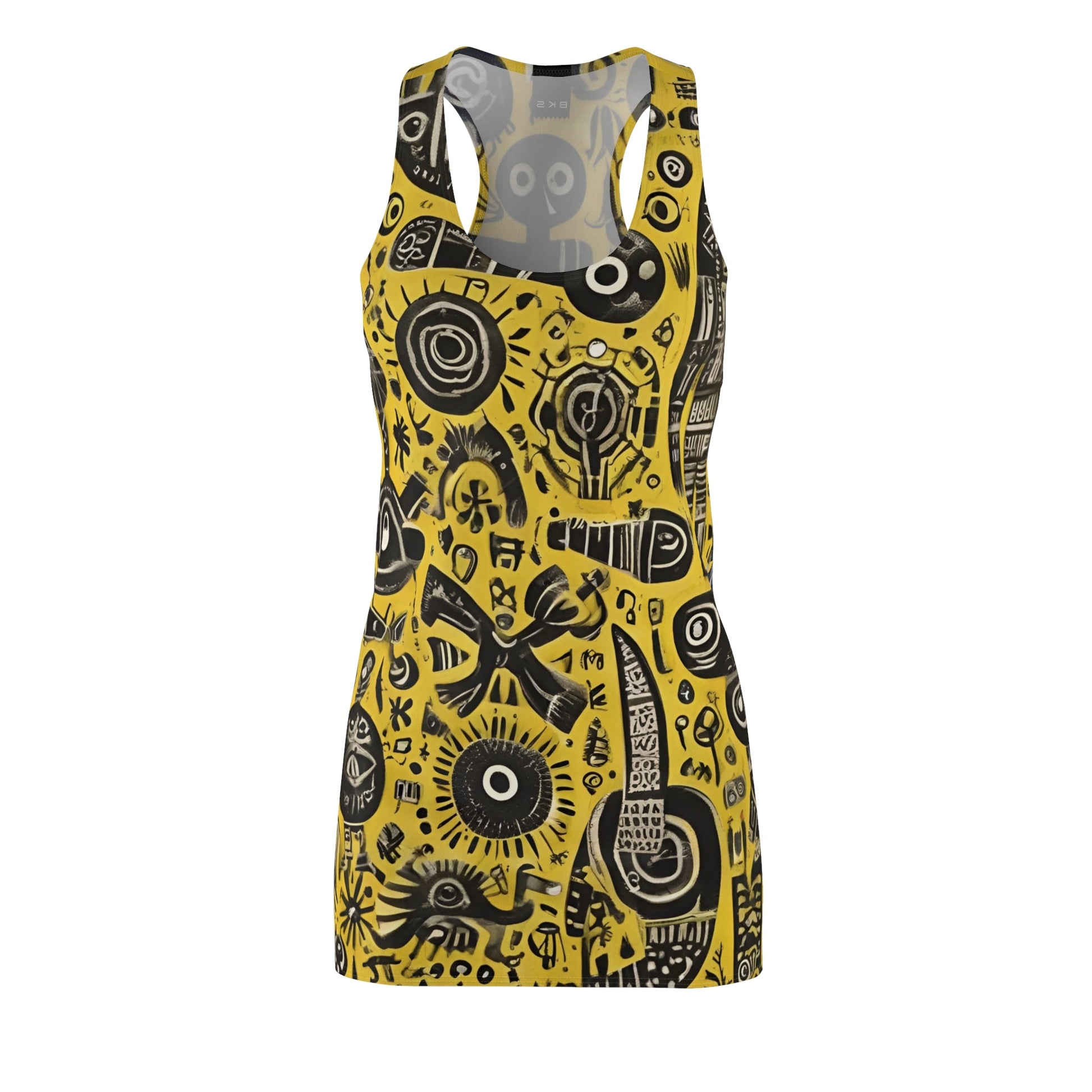 BKS Marker Tag™ Racerback Dress Printify bakabo.club