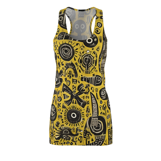 BKS Marker Tag™ Racerback Dress Printify bakabo.club