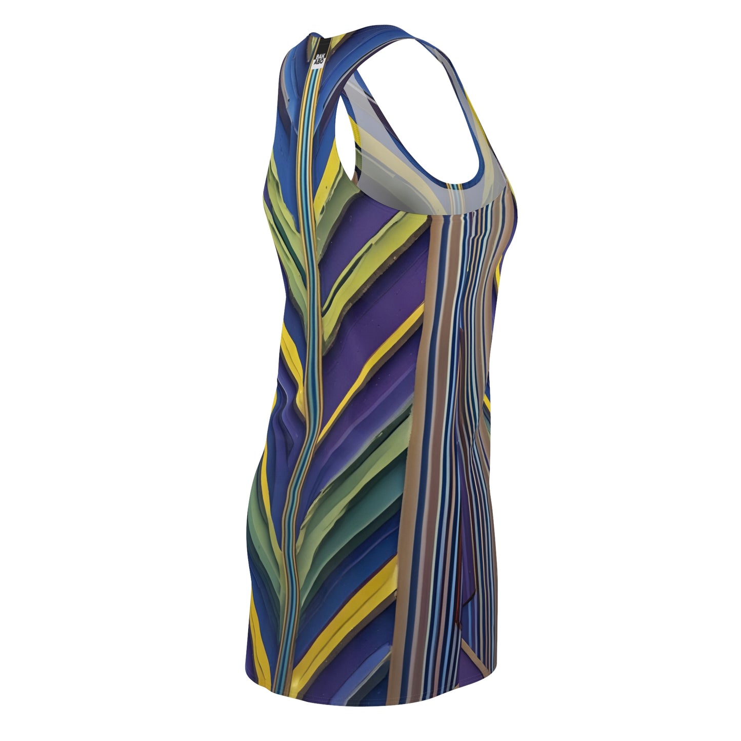 V Abstract (BKS)🎥 Women's Cut Dress