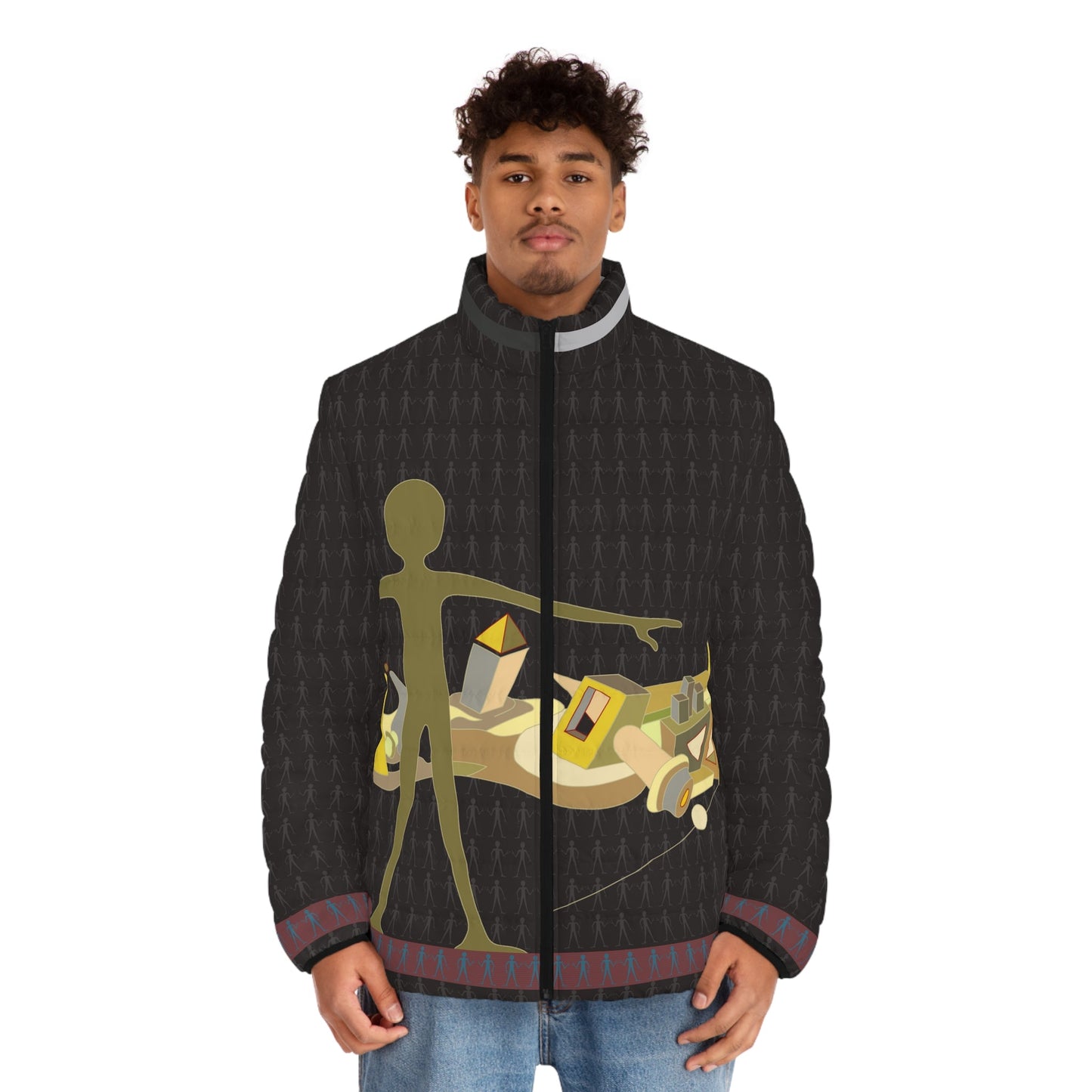 BKS Folklore Effigy™ Puffer Printify bakabo.club