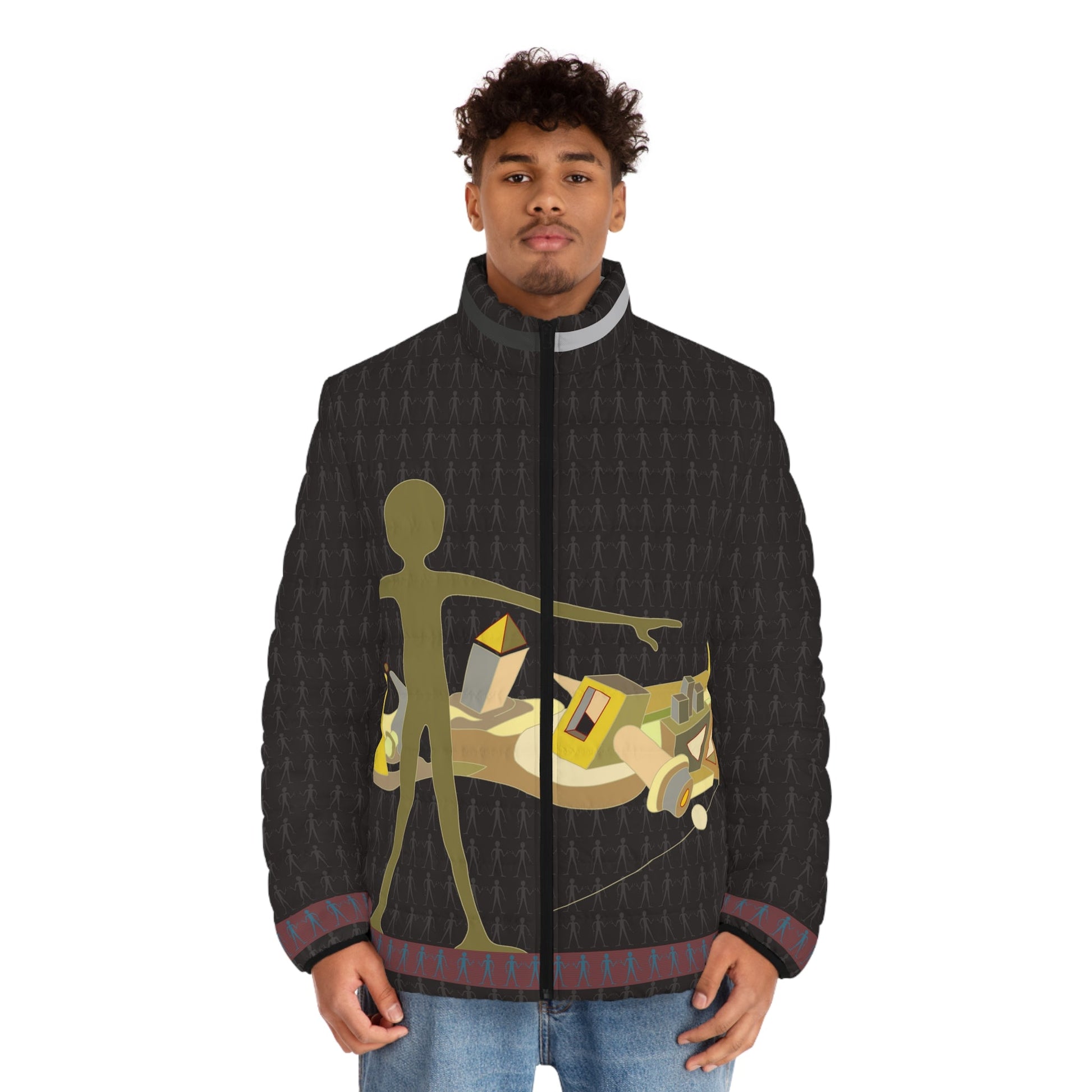 BKS Folklore Effigy™ Puffer Printify bakabo.club