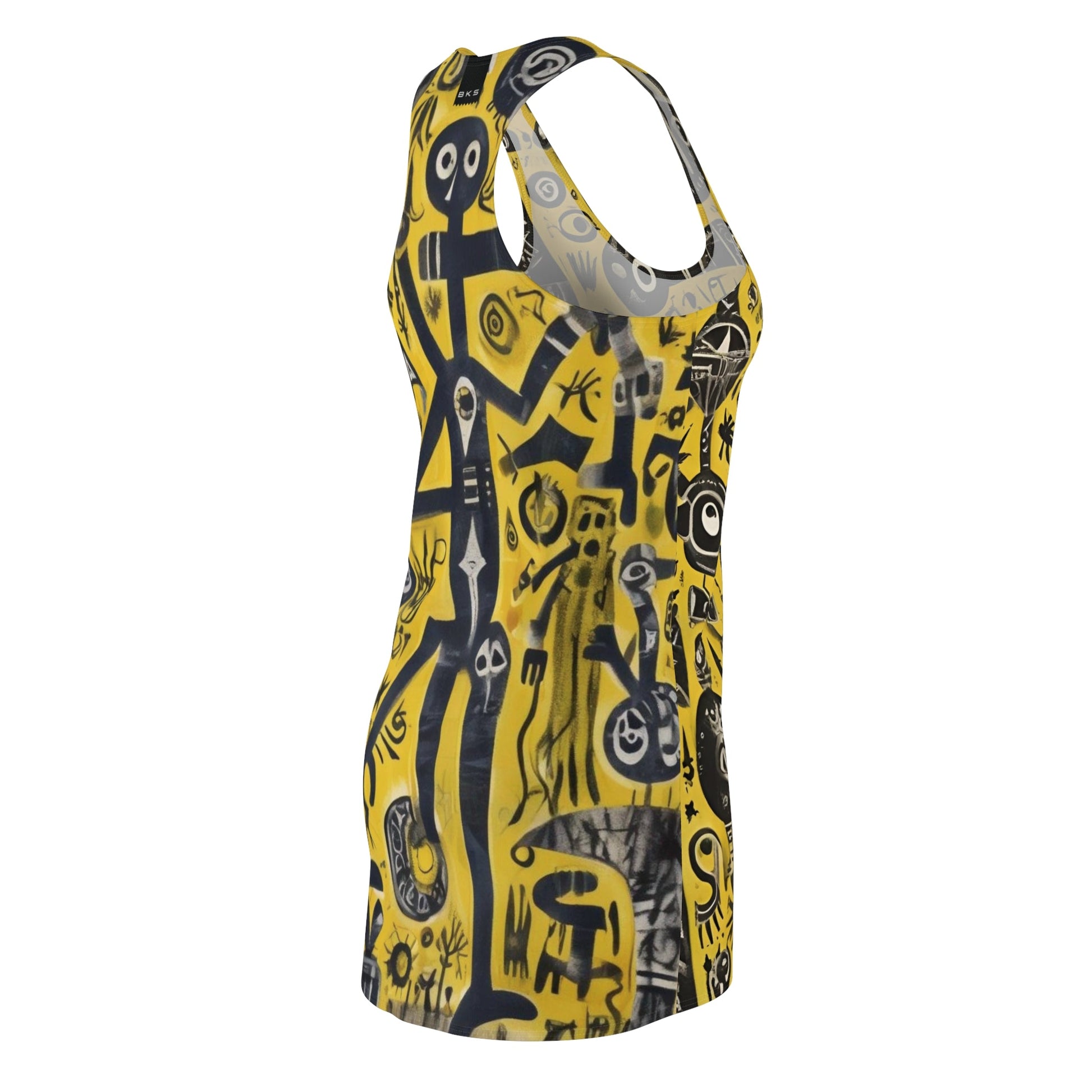 BKS Marker Tag™ Racerback Dress Printify bakabo.club