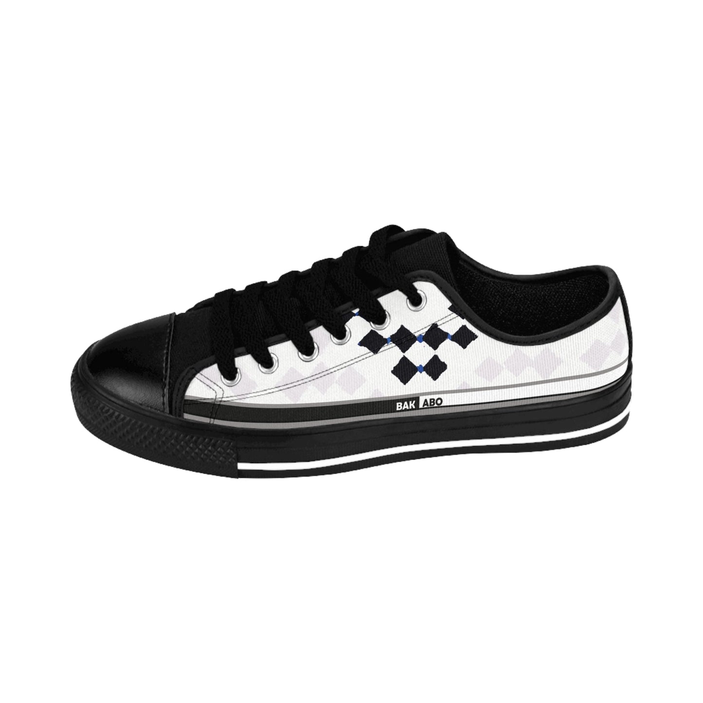 BKS Riviera Argyle™ Sneakers Printify BKS Studio