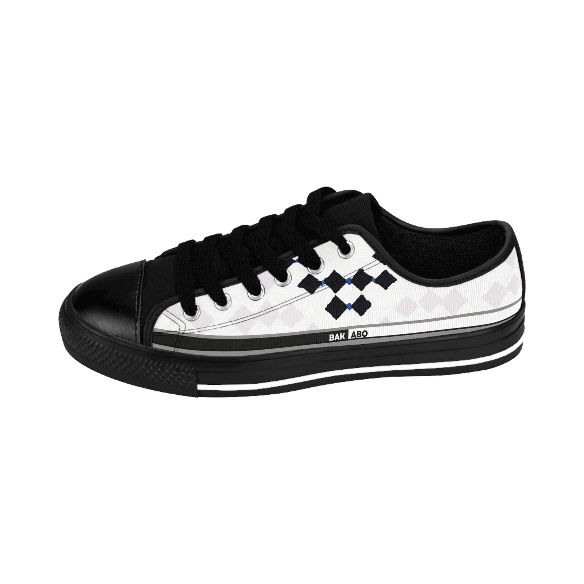 BKS Riviera Argyle™ Sneakers Printify BKS Studio
