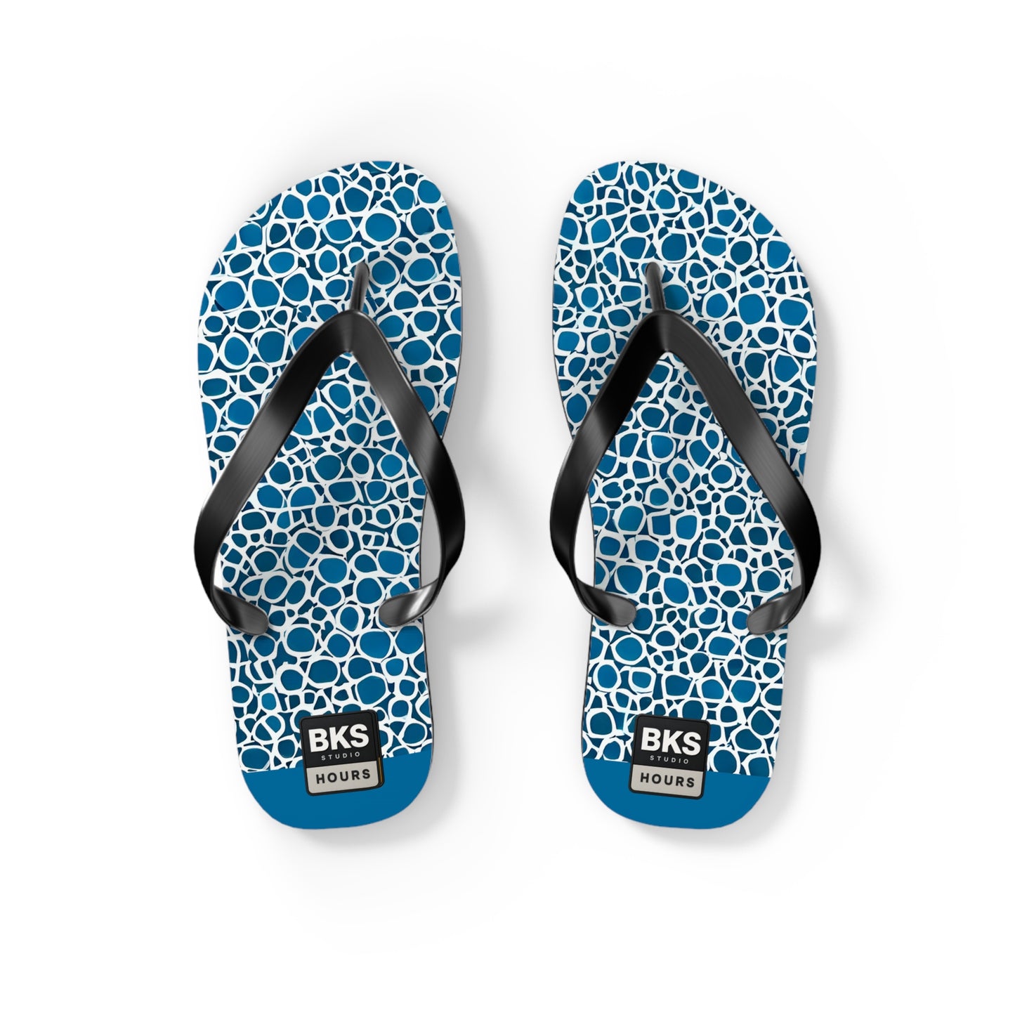 BKS Hours Blue Mosaic™ Flip Flops