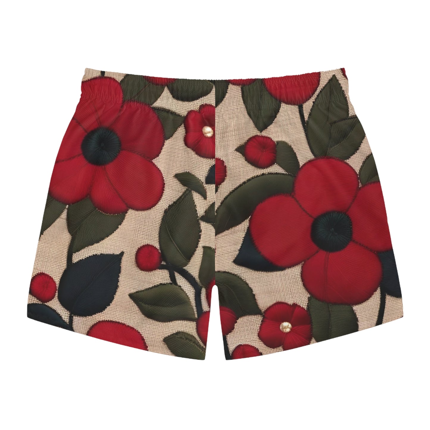 BKS Riviera Floral Poppy™ Swim Trunks