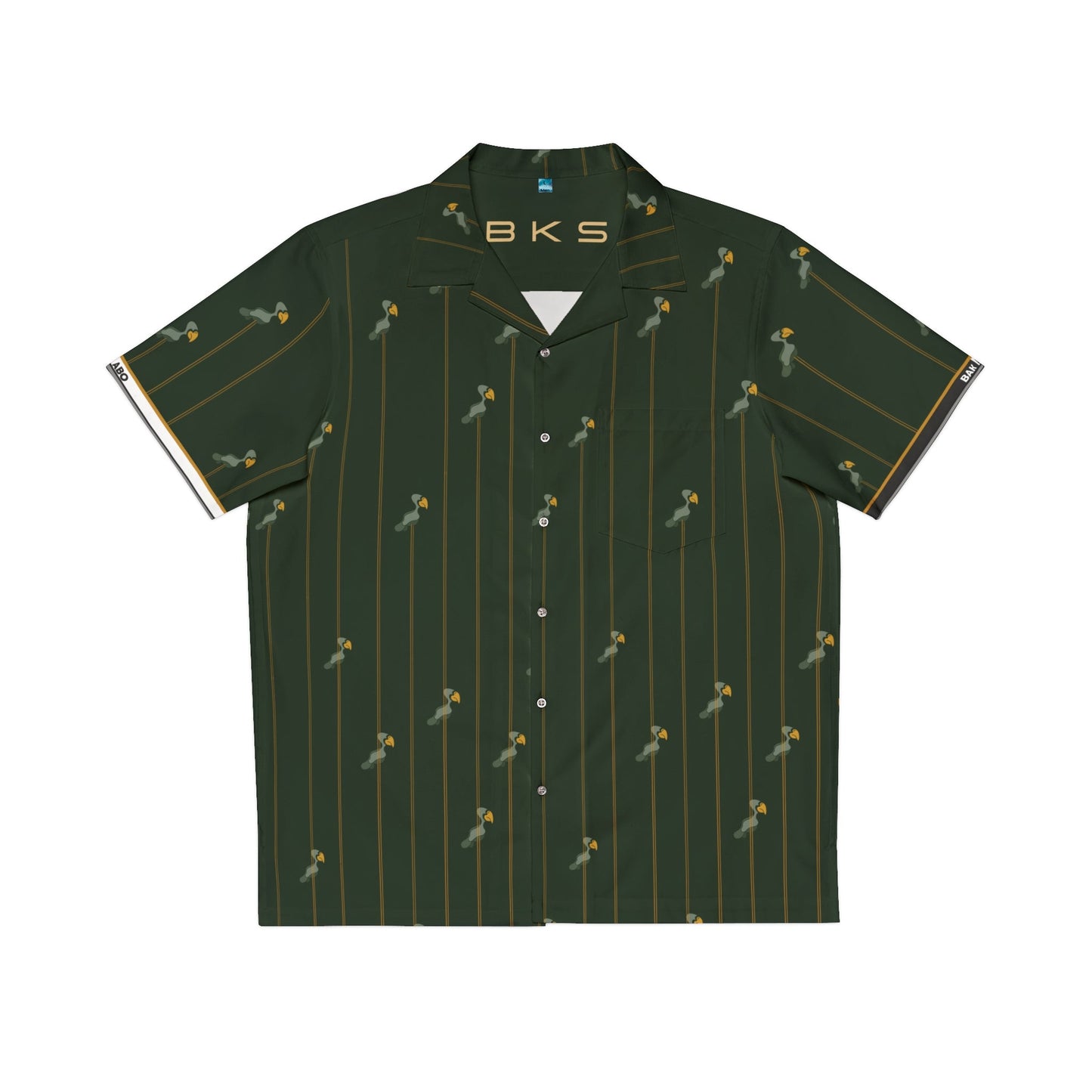 BKS Folklore Pelican™ Hawaiian Shirt Printify bakabo.club