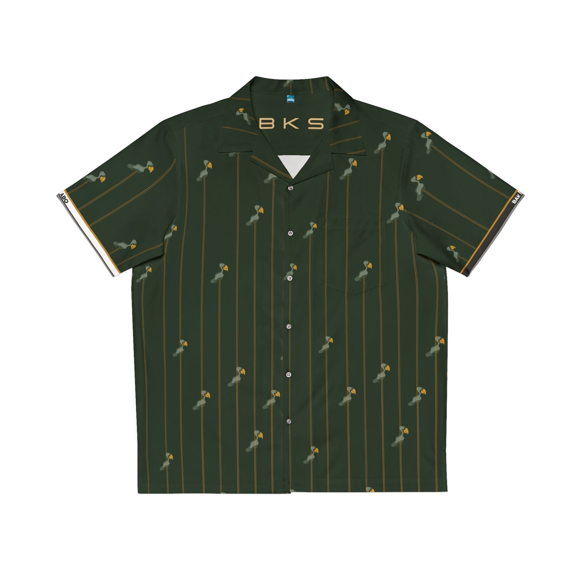 BKS Folklore Pelican™ Hawaiian Shirt Printify bakabo.club