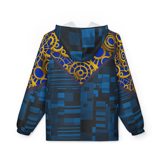 BKS Glyph Orbit™ Windbreaker Printify bakabo.club