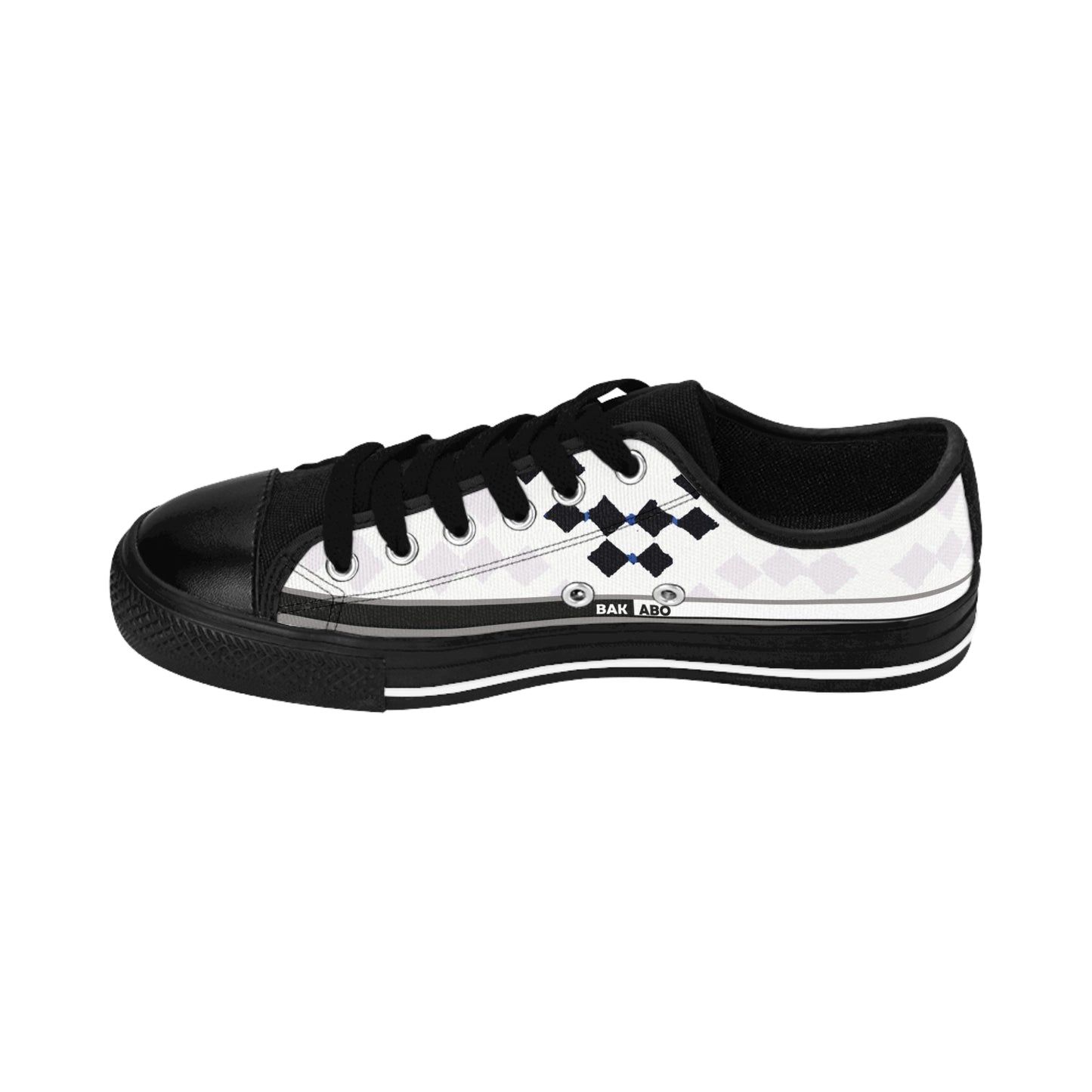 BKS Riviera Argyle™ Sneakers Printify BKS Studio