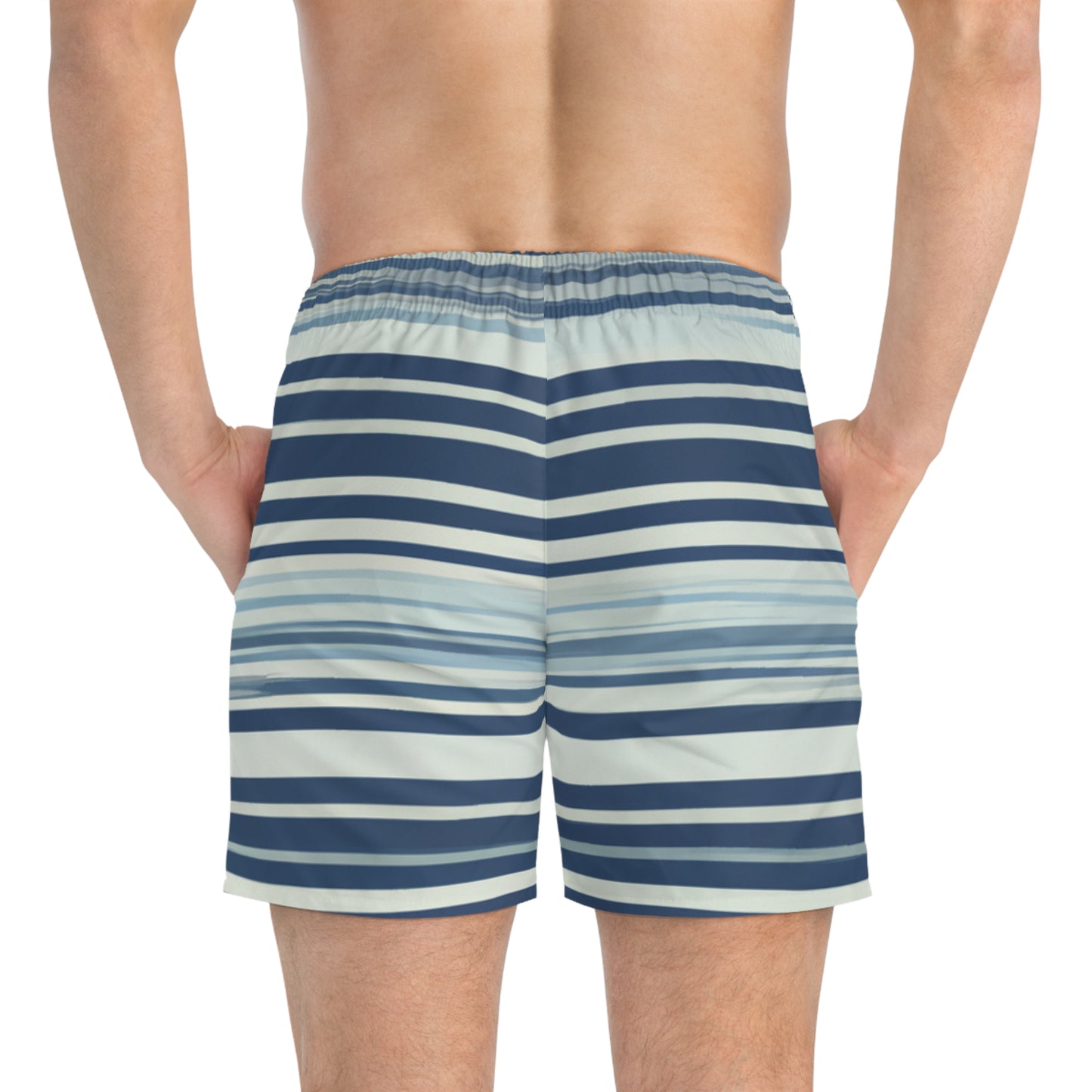BKS Riviera Blue Striped™ Swim Trunks