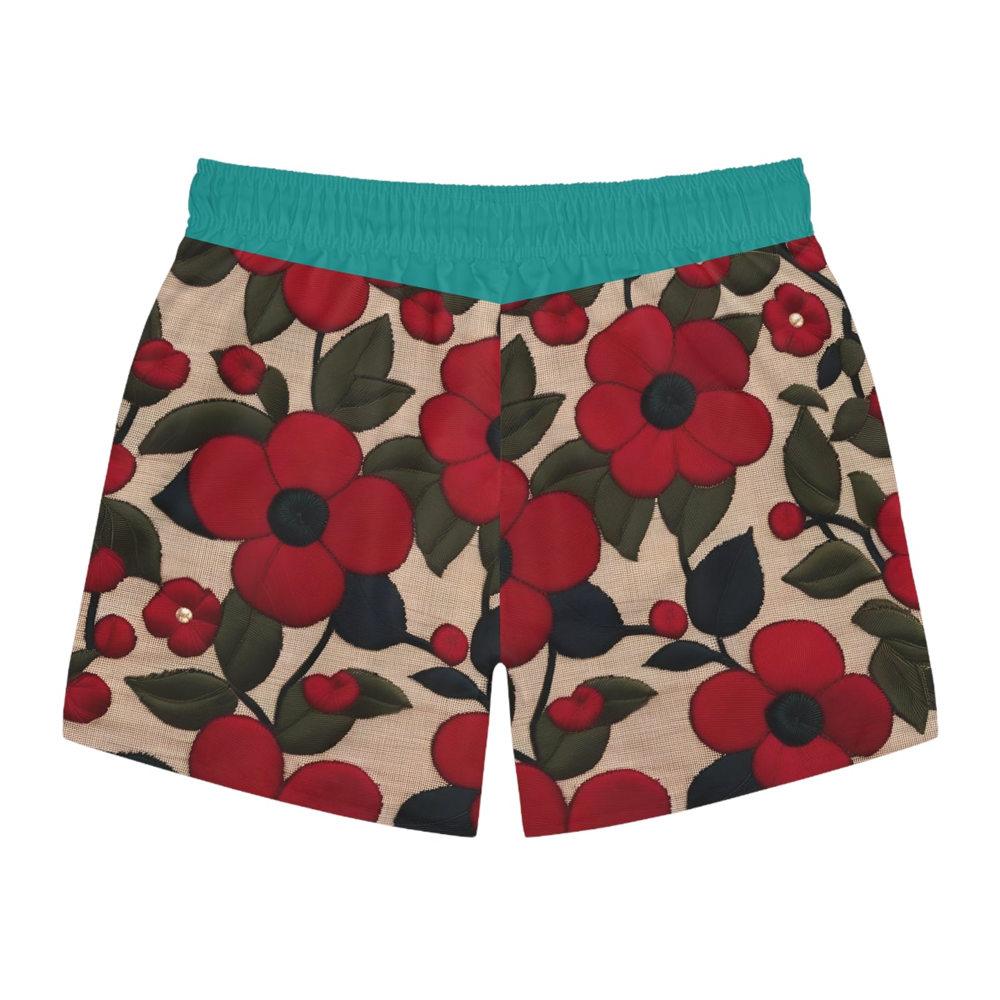 BKS Riviera Floral Poppy™ Swim Trunks