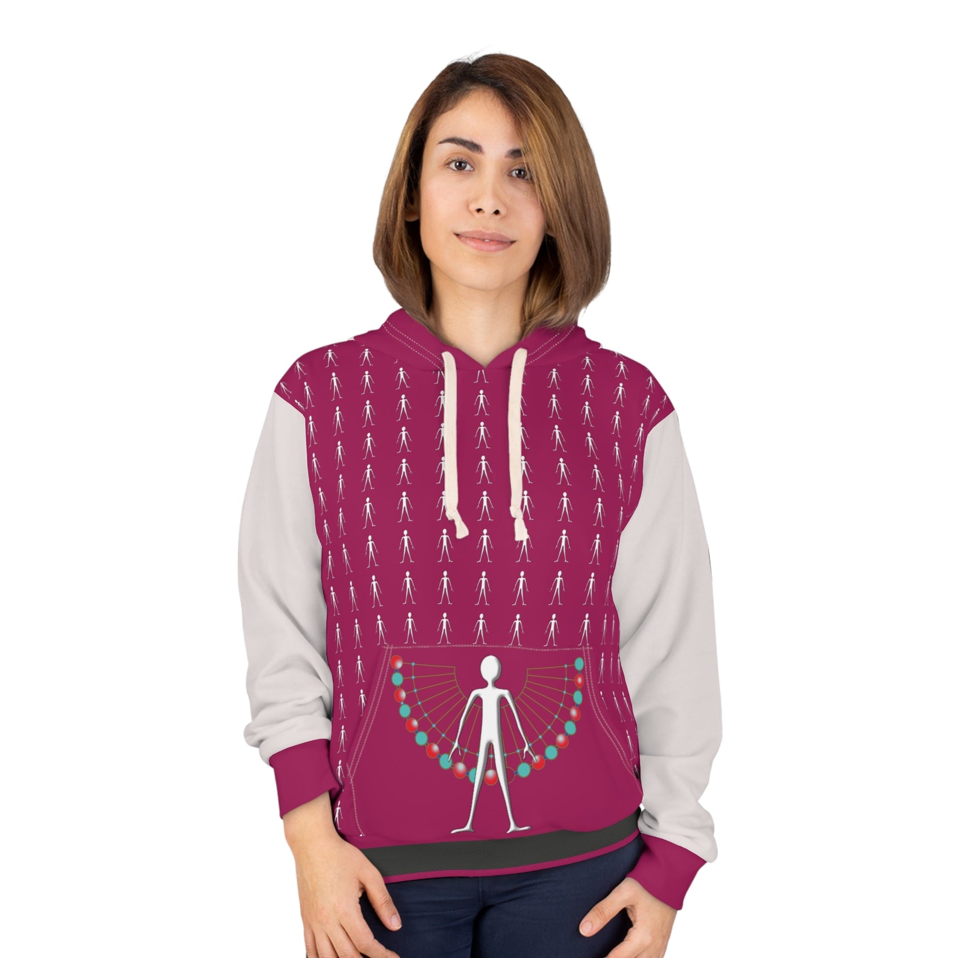 BKS Flag Meridian™ Pullover Hoodie Printify bakabo.club