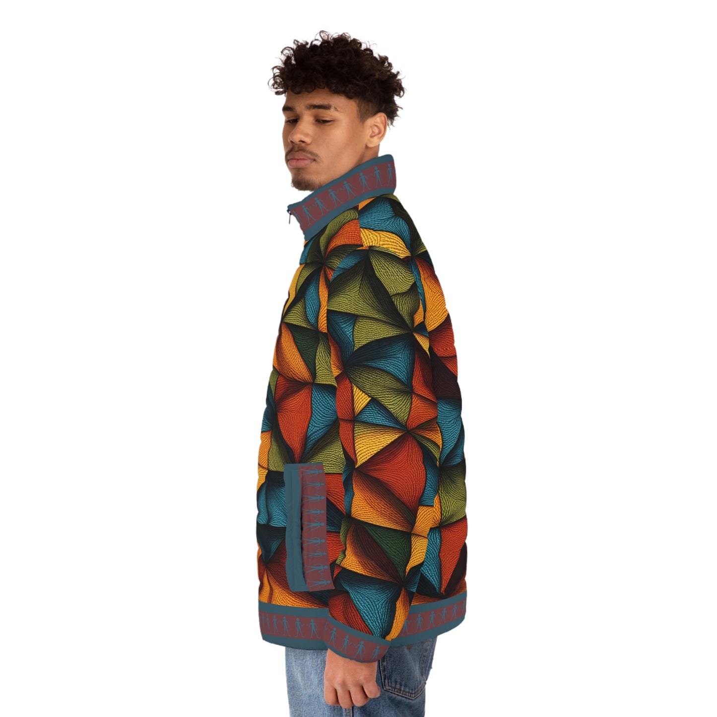 Visionary Angles (BKS)😱Puffer Jacket