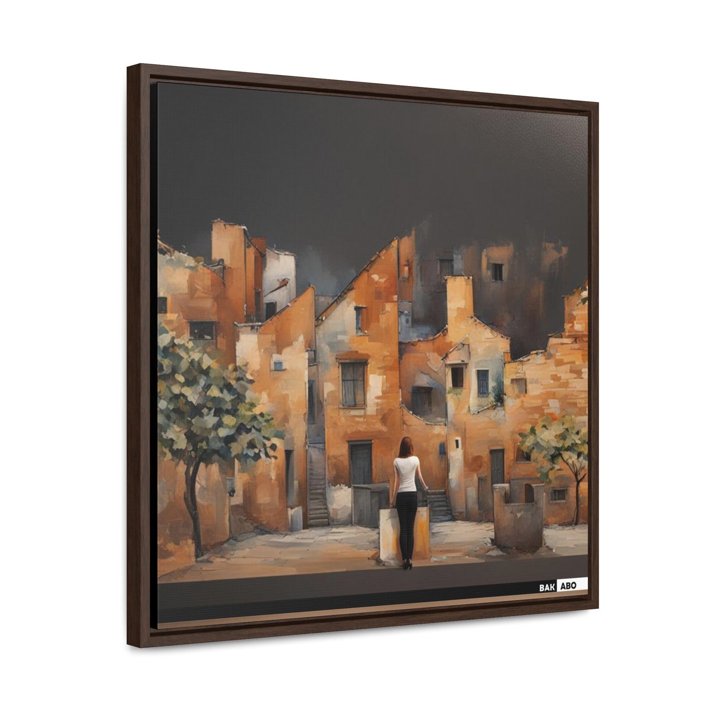 Modern Wall Reverie (BKS)🧱Canvas