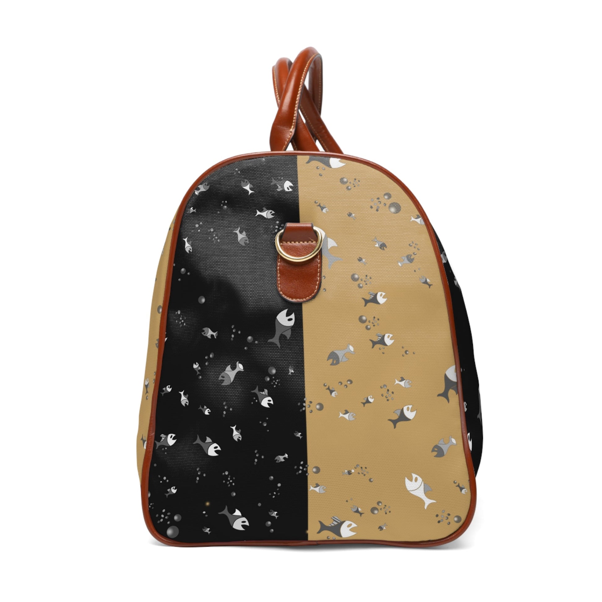 Rebecca (BKS)🐟Waterproof Travel Bag Printify bakabo.club