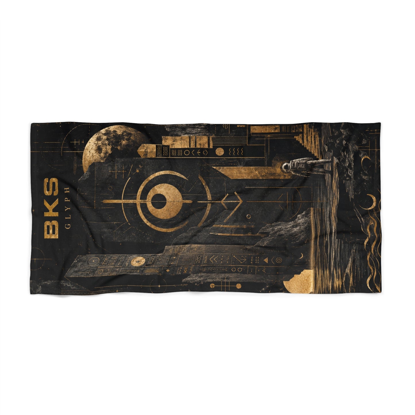BKS Glyph Astro™ Beach Towel