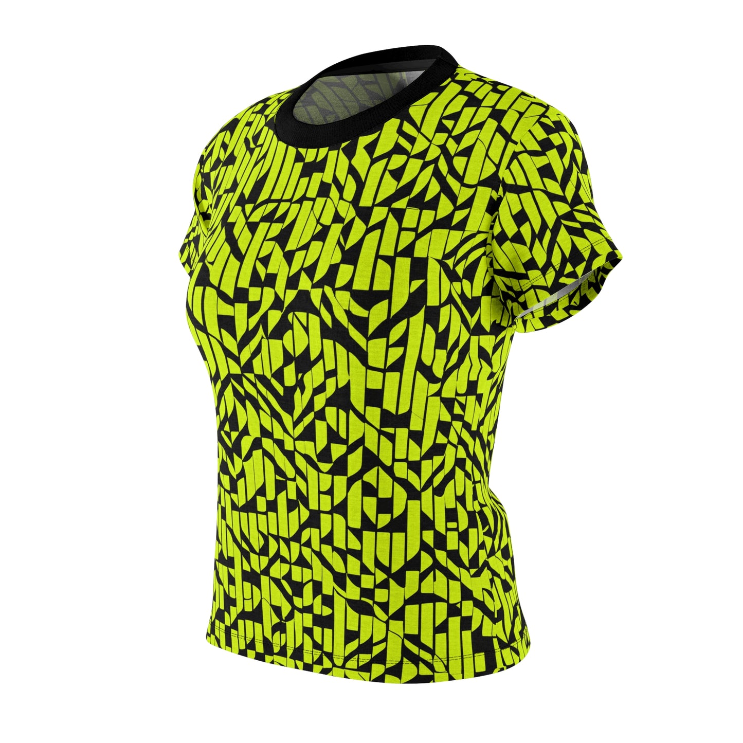 Neon Noir (BKS)🌿T-shirt coupé-cousu pour femme