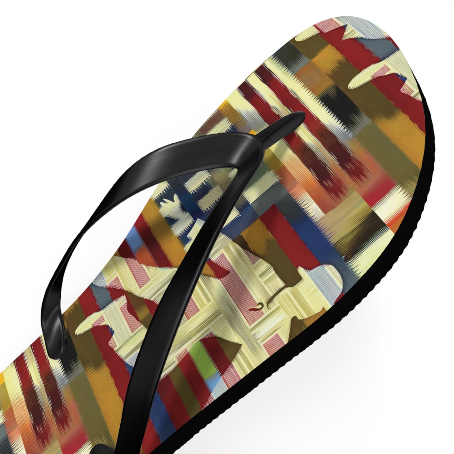 BKS Flag Colorblock Red™ Flip Flops