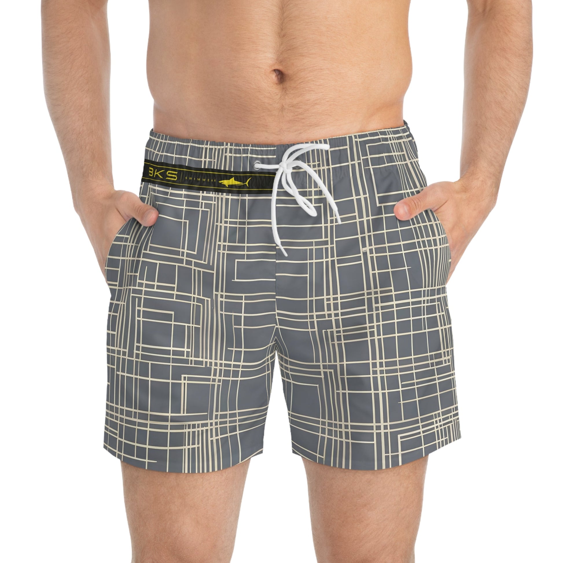 BKS Hours Plan™ Swim Trunks Printify bakabo.club