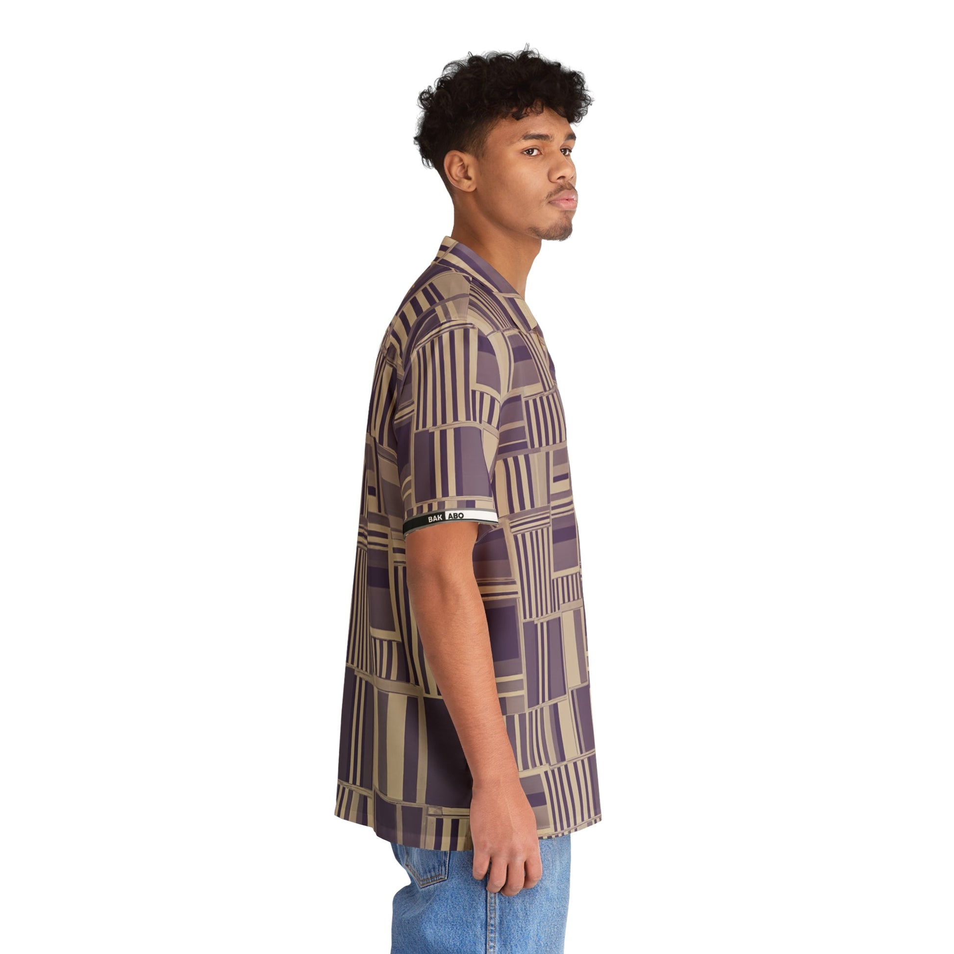 BKS Pulse Block™ Hawaiian Shirt Printify bakabo.club