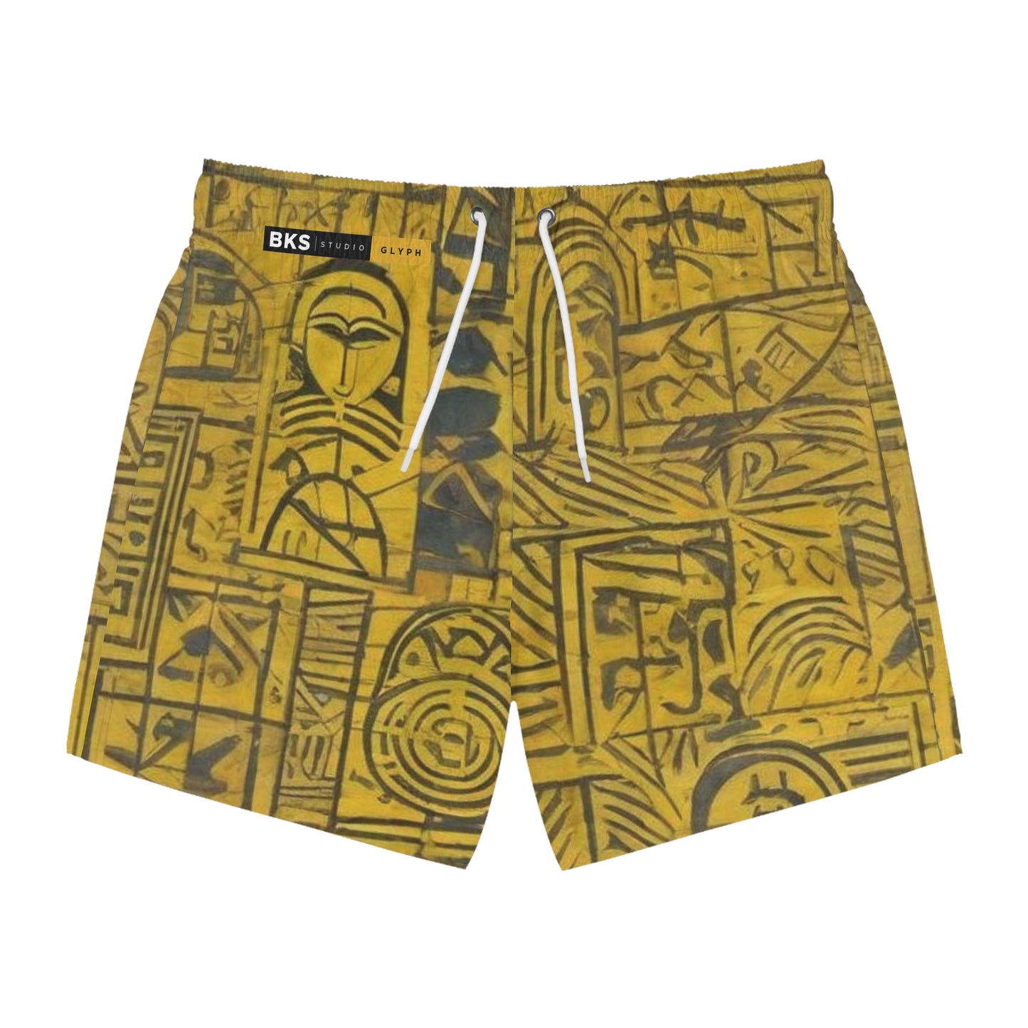 BKS Glyph Gold Mosaic™ Swim Trunks