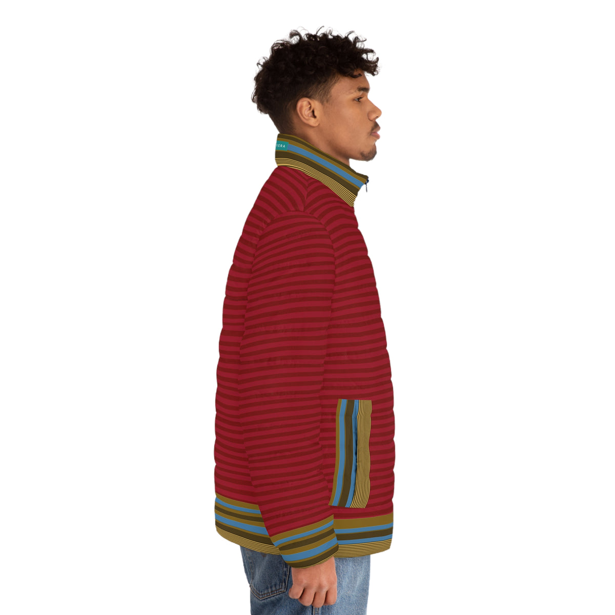 BKS Riviera Striped Multicolor™ Puffer Jacket