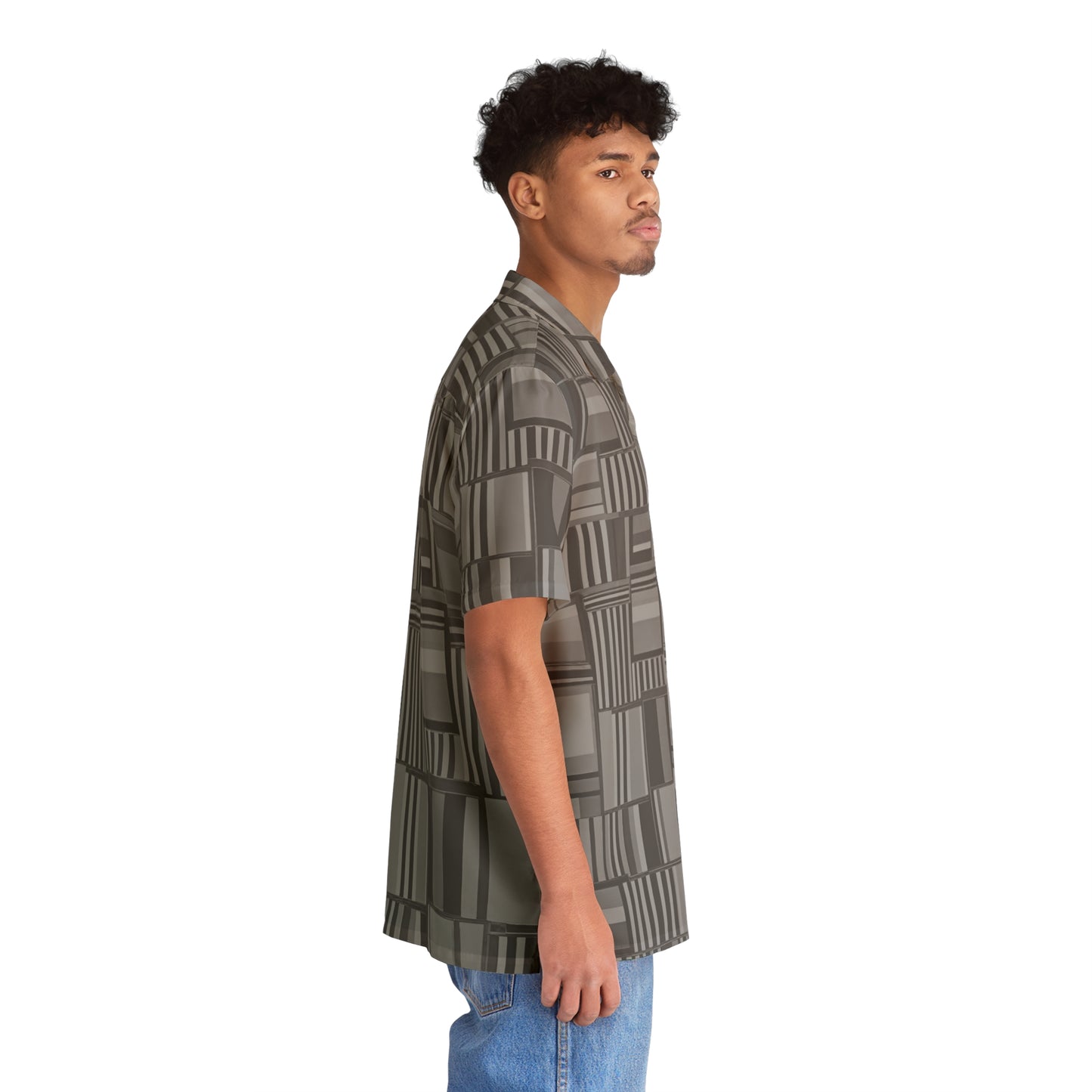 BKS Flag Hawaiian Grey™ Hawaiian Shirt