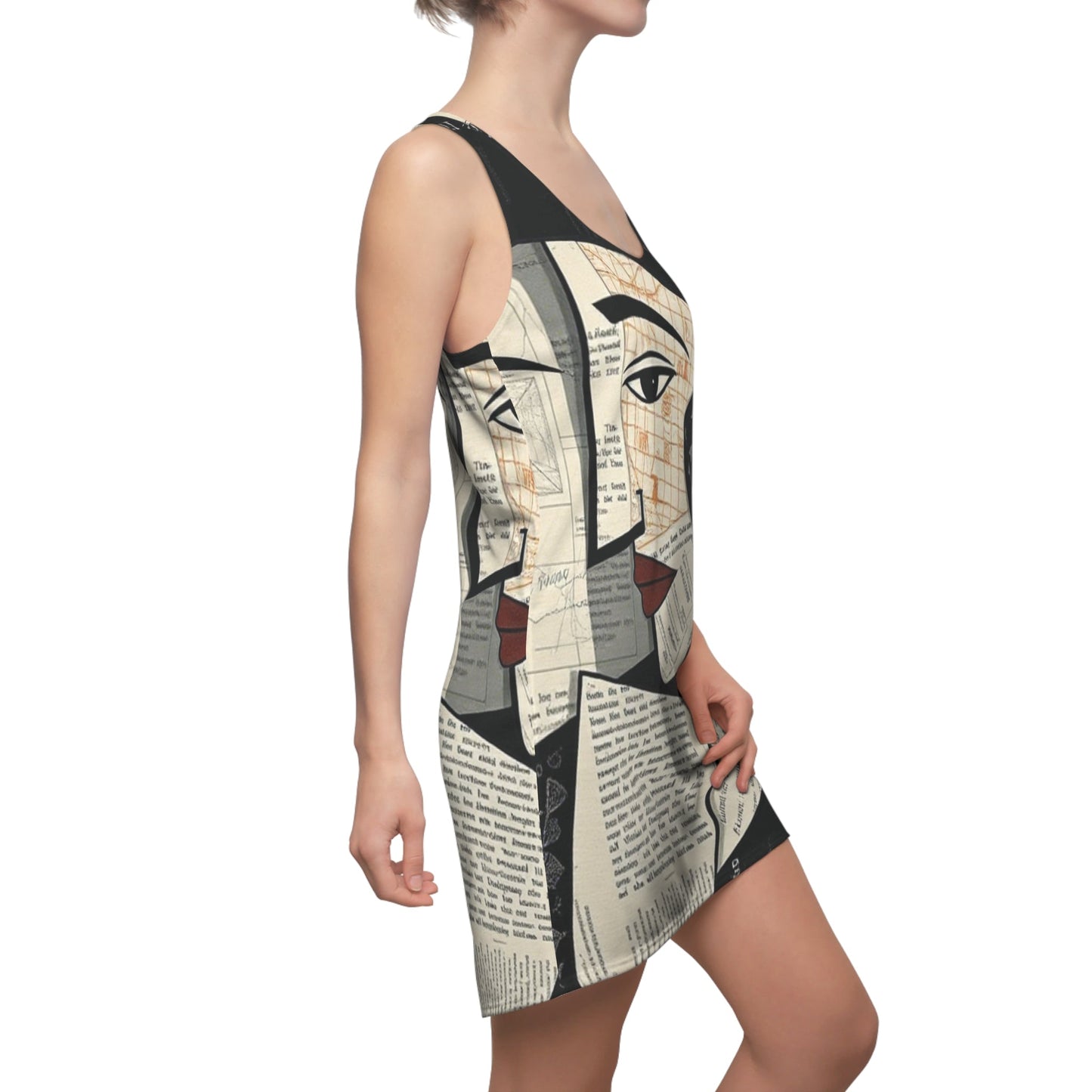 BKS Hours Press™ Racerback Dress Printify bakabo.club