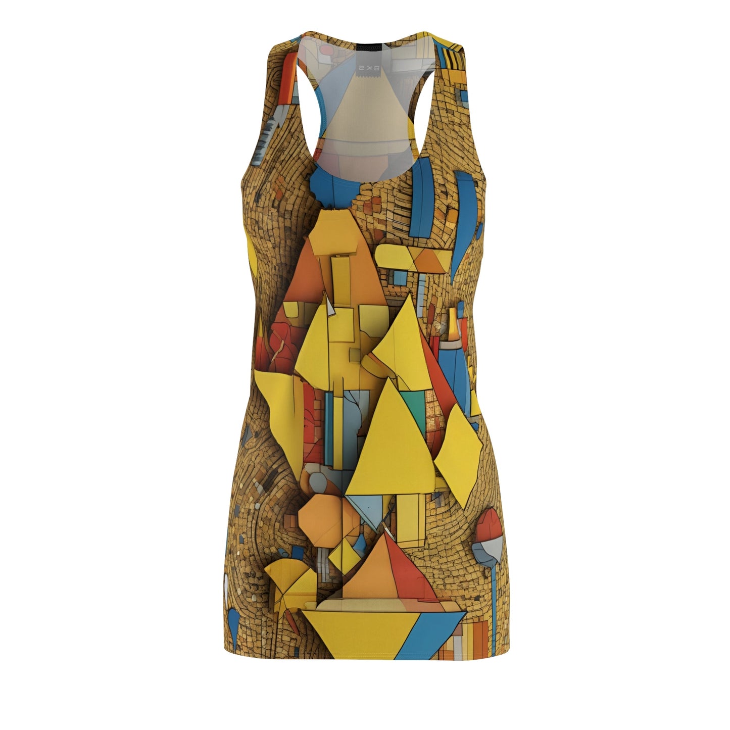 BKS Marker Cube™ Racerback Dress Printify bakabo.club