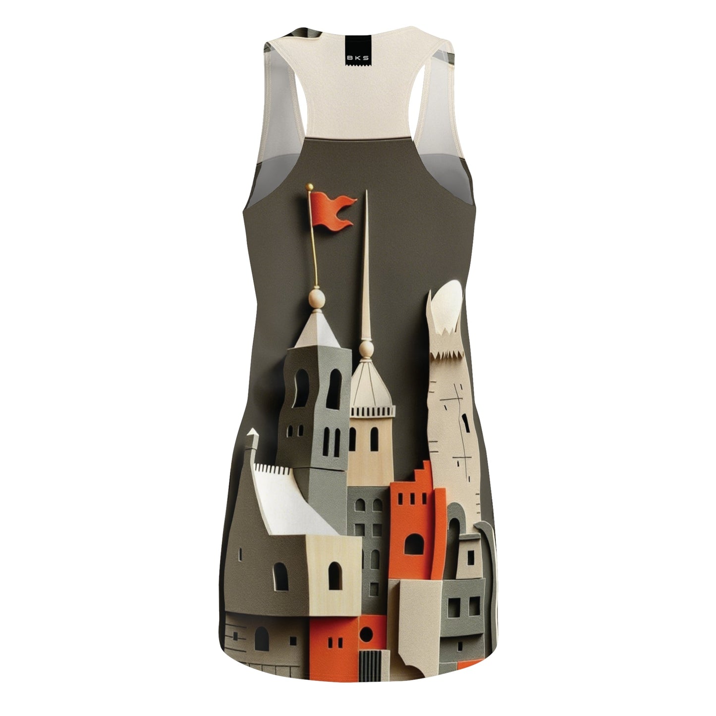 BKS Folklore Citadel™ Racerback Dress Printify bakabo.club