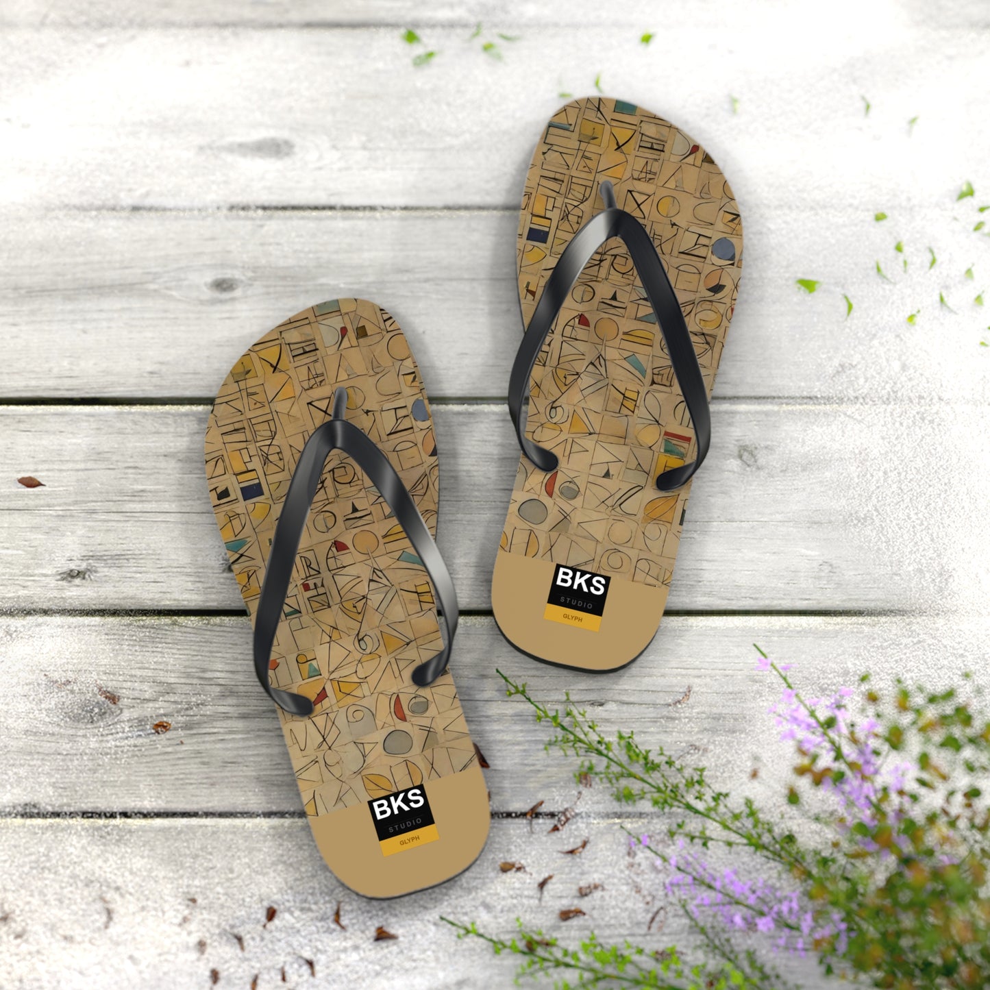 BKS Glyph Sandals™ Flip Flops