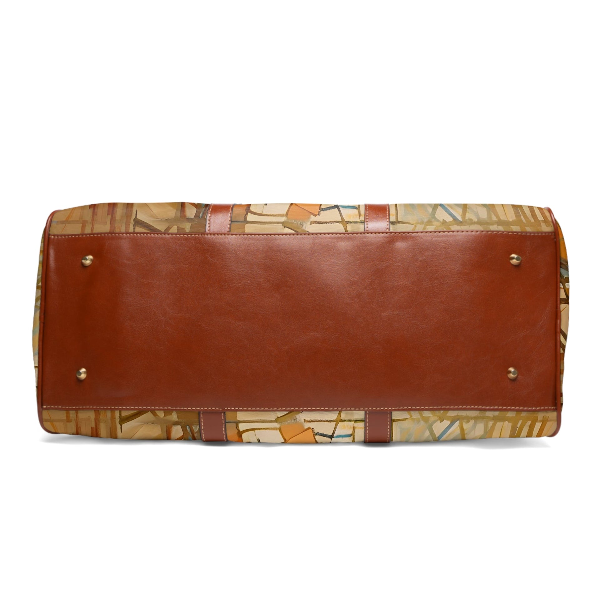 Art Nouveau Travel Duffle — Waterproof Bag with Vintage Portrait Design Printify bakabo.club