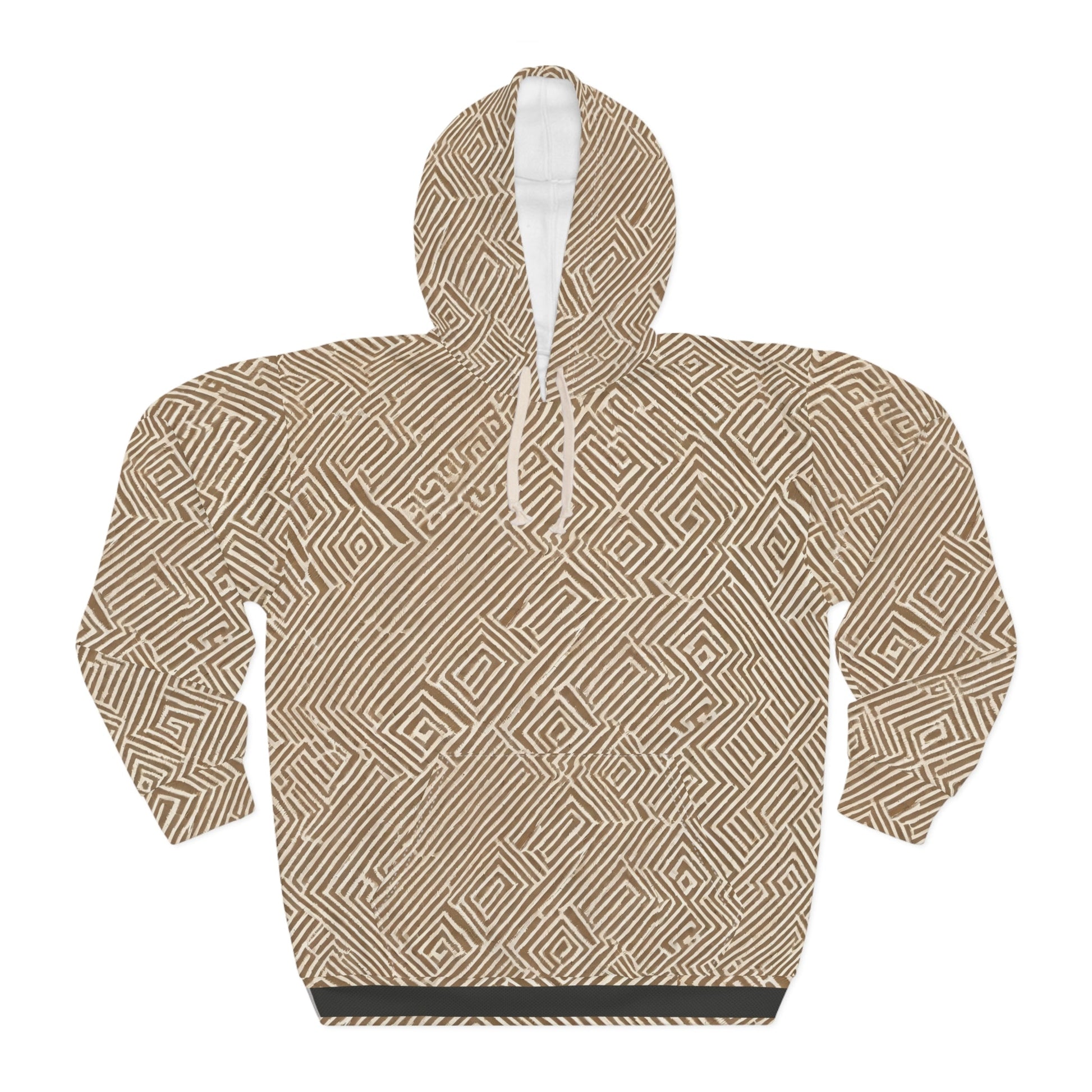 BKS Glyph Drift™ Pullover Hoodie Printify bakabo.club