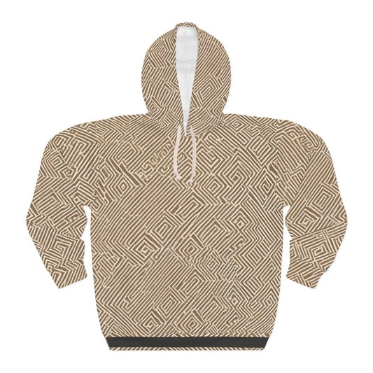 BKS Glyph Drift™ Pullover Hoodie Printify bakabo.club