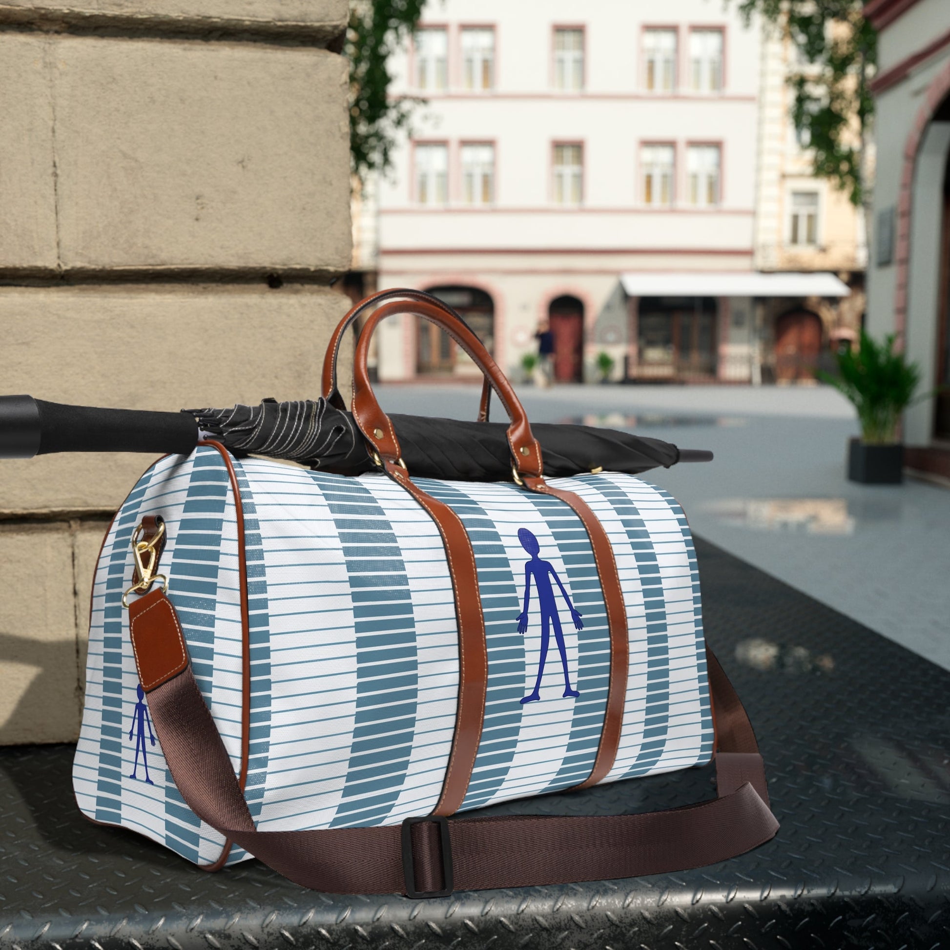 Pulse Grid™ Travel Bag Printify bakabo.club