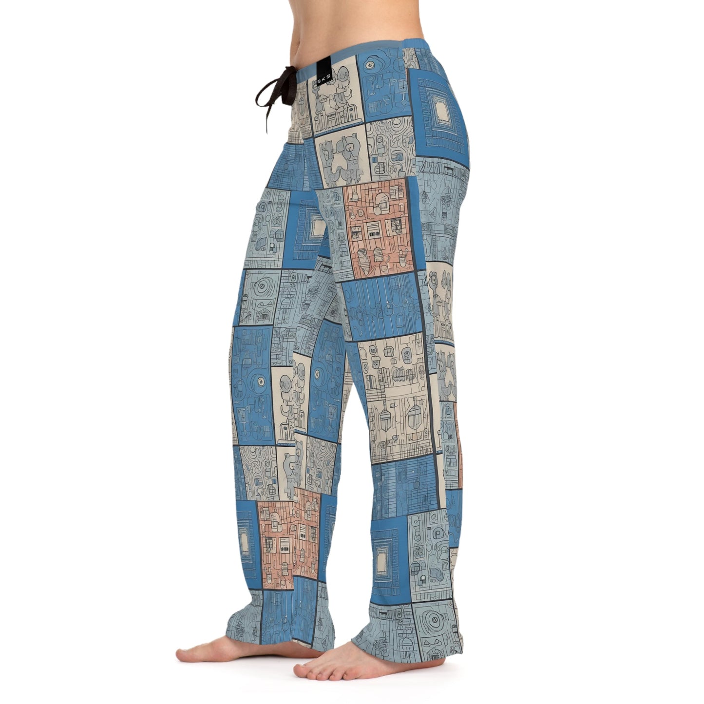 BKS Folklore Panel™ Lounge Pants Printify bakabo.club