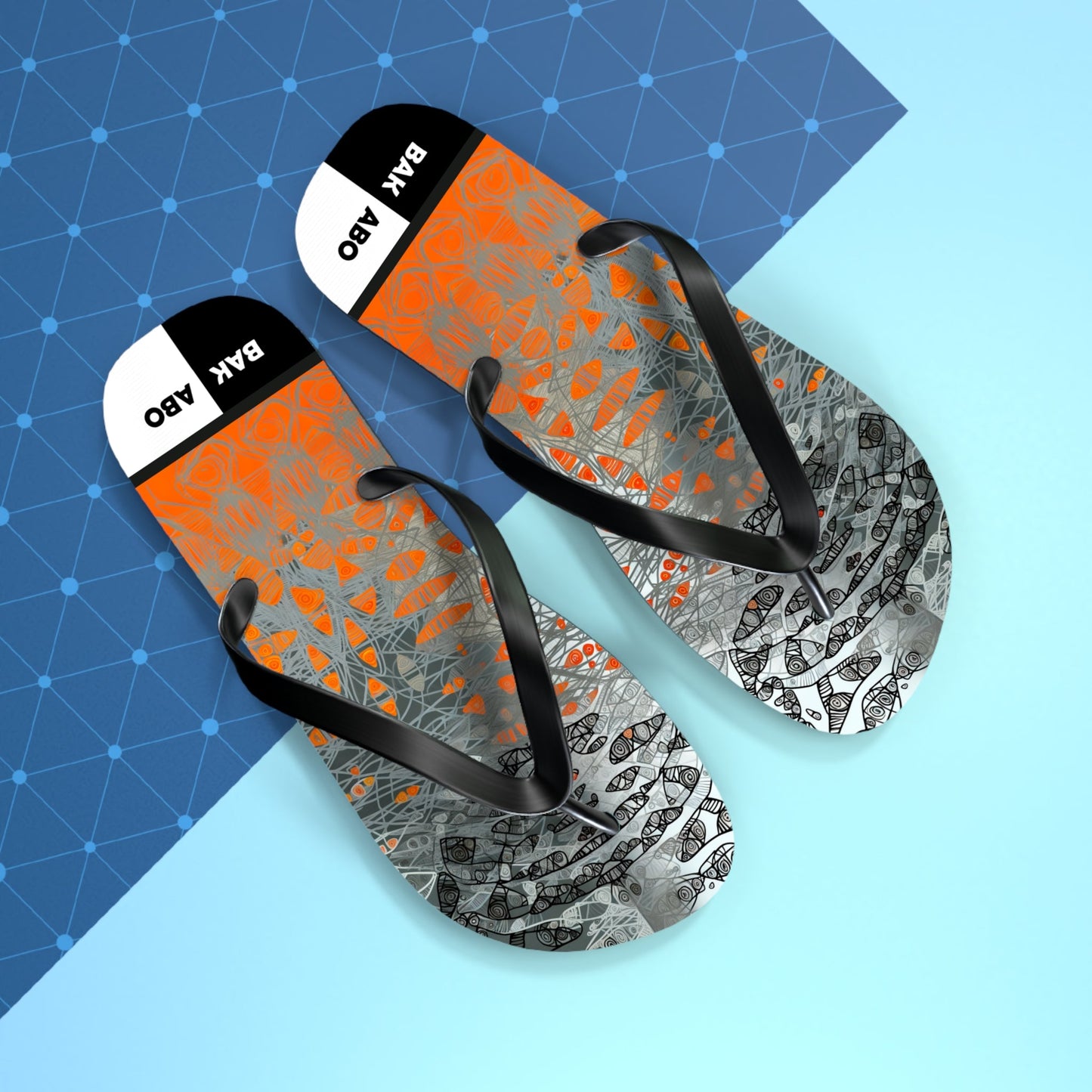 BKS Lava Motion™ Flip Flops Printify bakabo.club