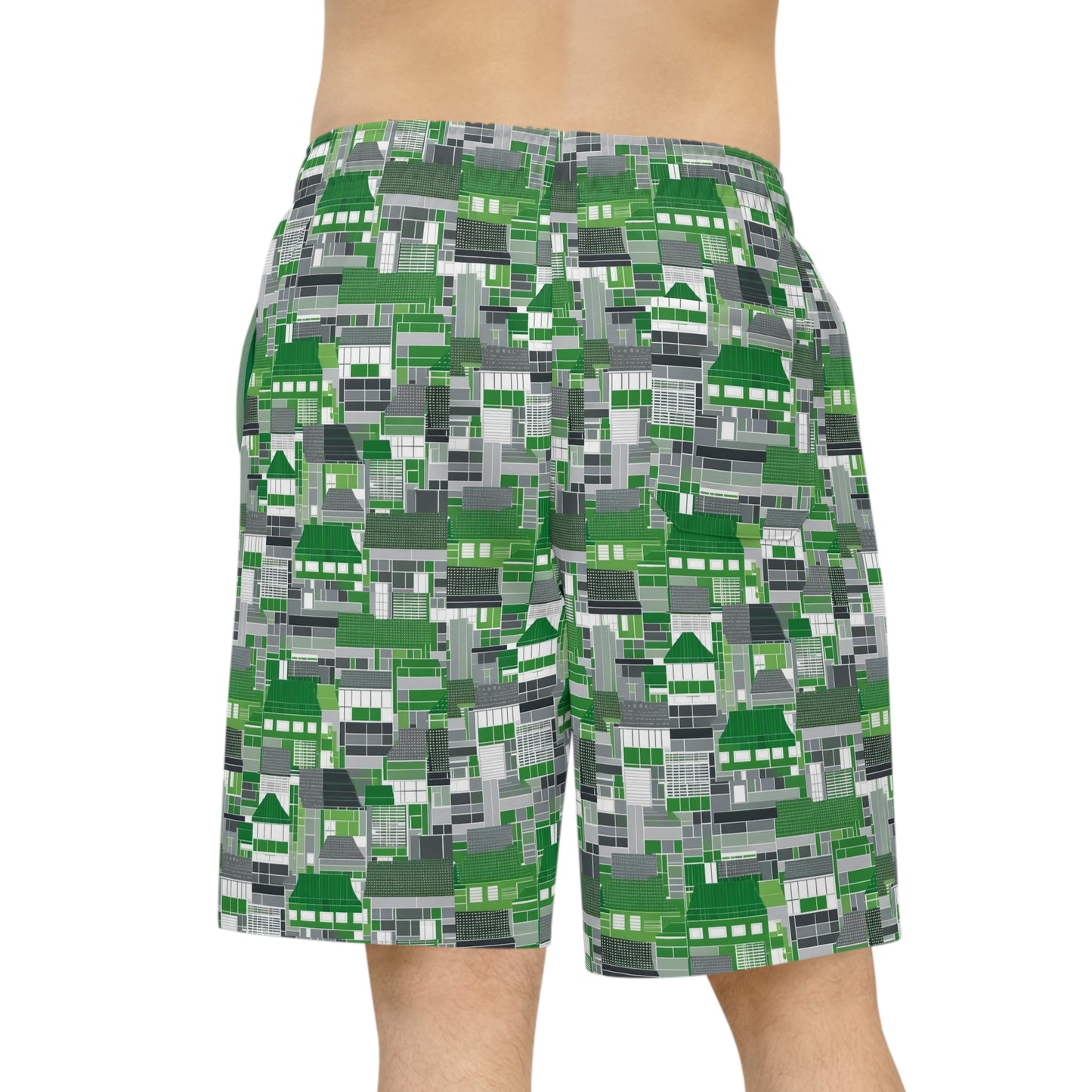 Verdant Vigor (BKS)🏬Athletic Long Shorts