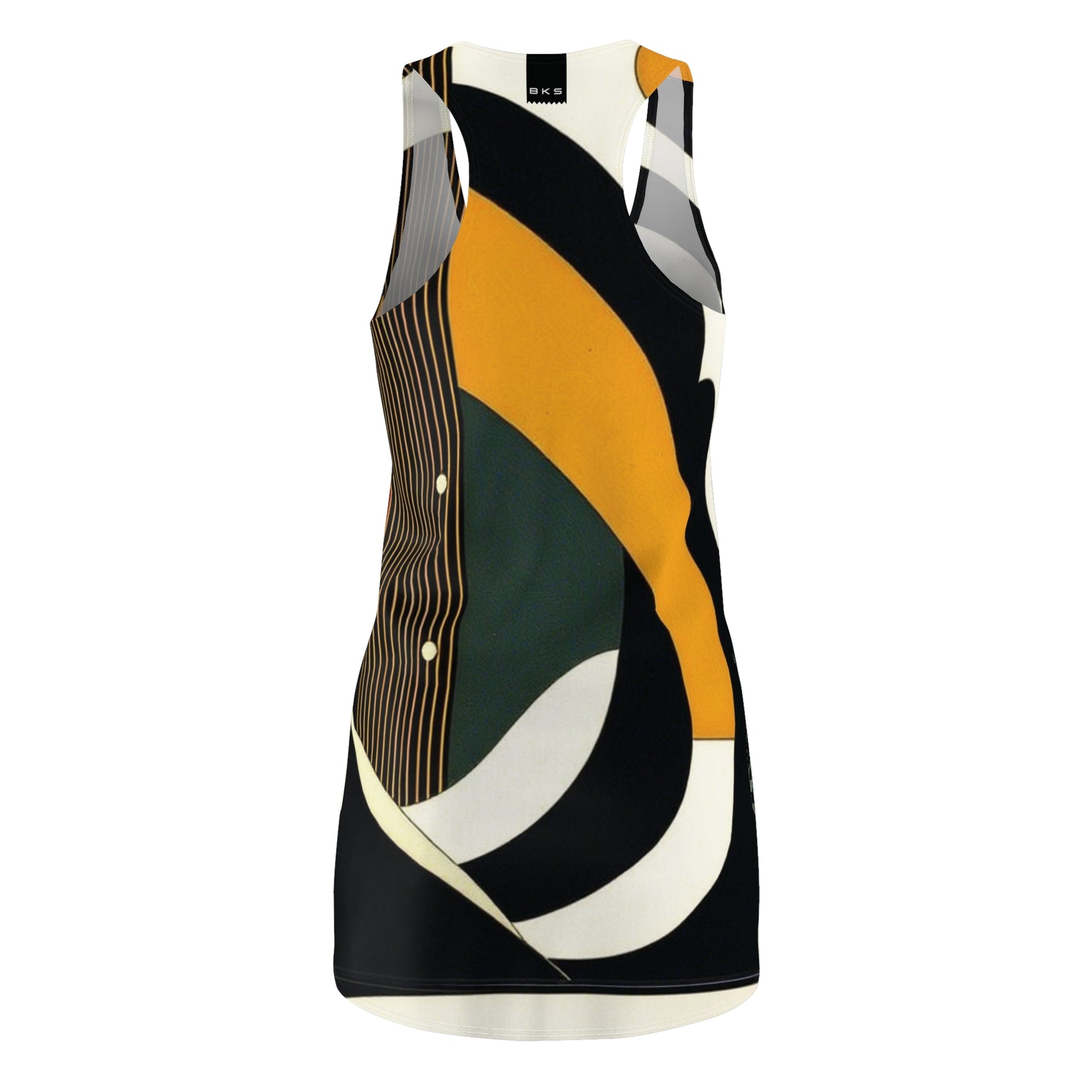 BKS Flag Orbit™ Racerback Dress Printify bakabo.club