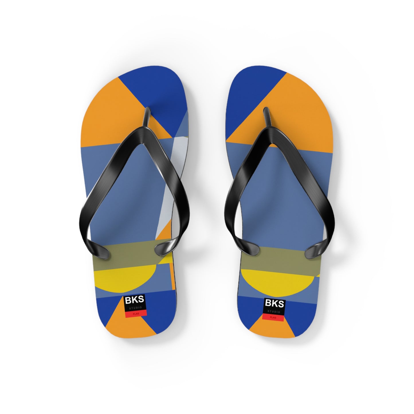 BKS Flag Colorblock Blue™ Flip Flops