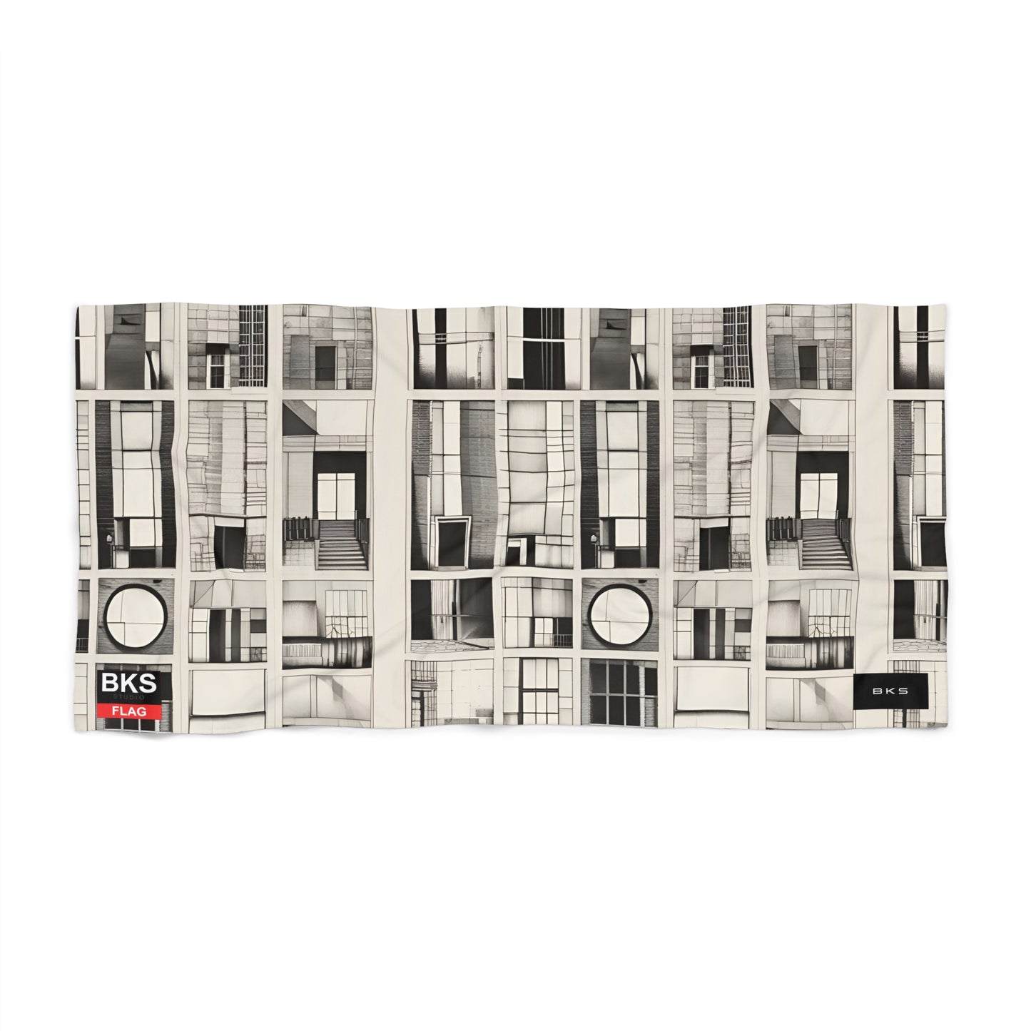 BKS Flag Circuit™ Beach Towel