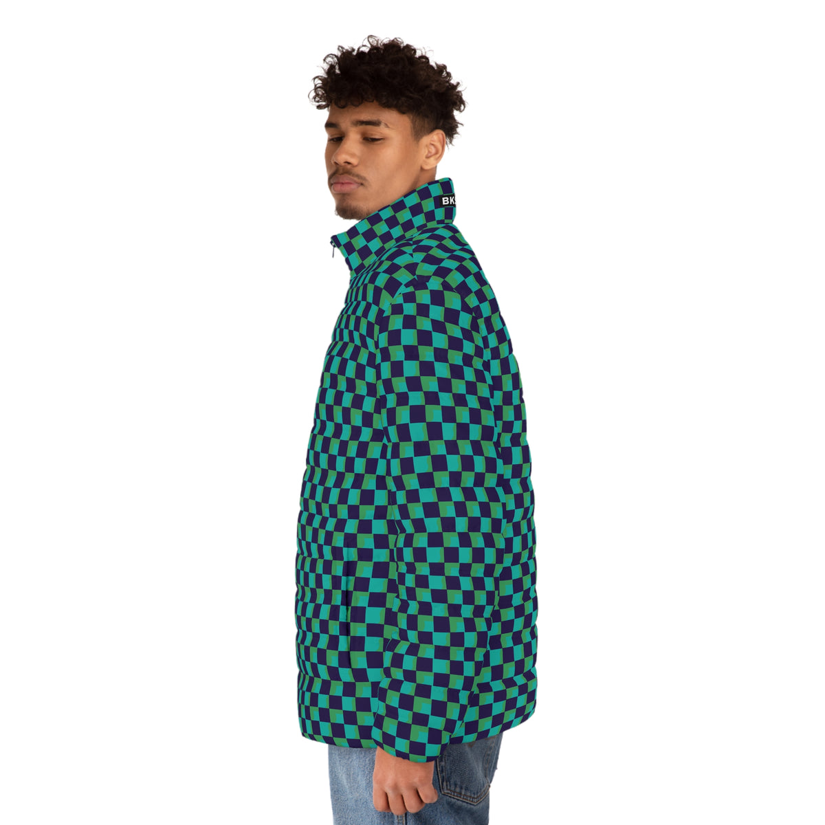 BKS Token Checkerboard Green™ Puffer Jacket